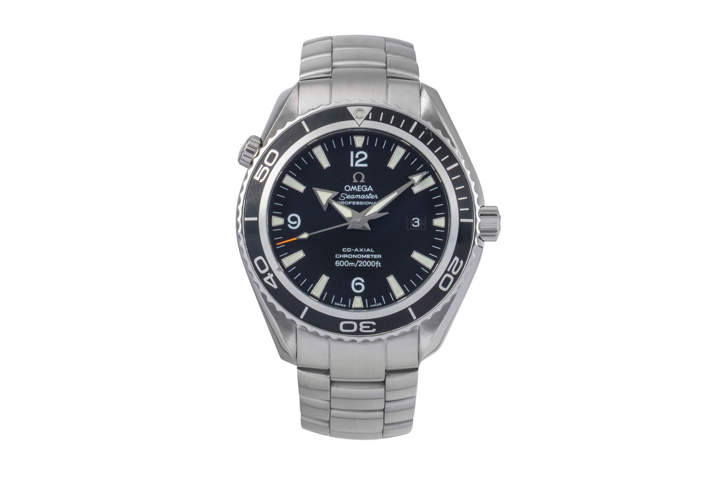 Omega Seamaster acero automático reloj para caballeros 2200.50.00 LP: 7700EUR  [2500319]