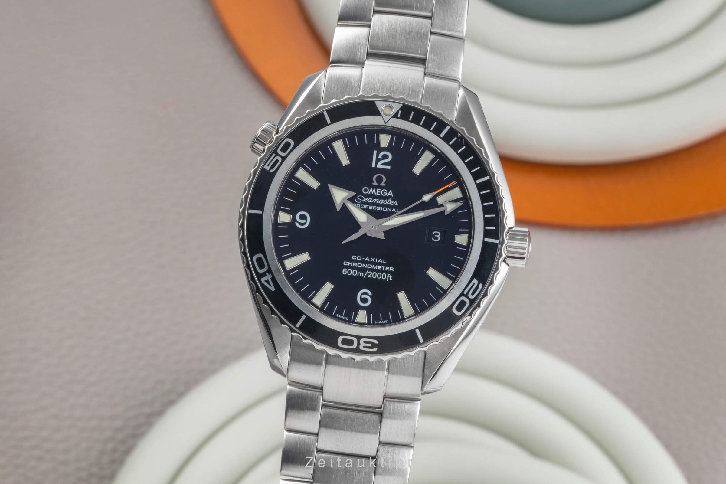 Omega Seamaster acero automático reloj para caballeros 2200.50.00 LP: 7700EUR  [2500319]