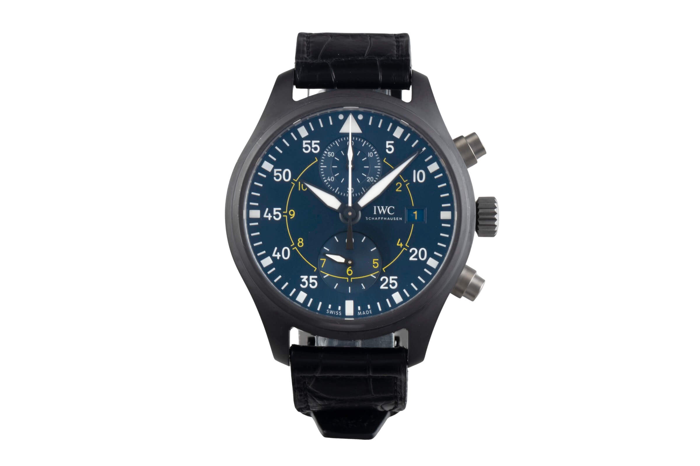 IWC Pilot cronografo ceramica automatismo orologio da uomo IW389008  [2500322]