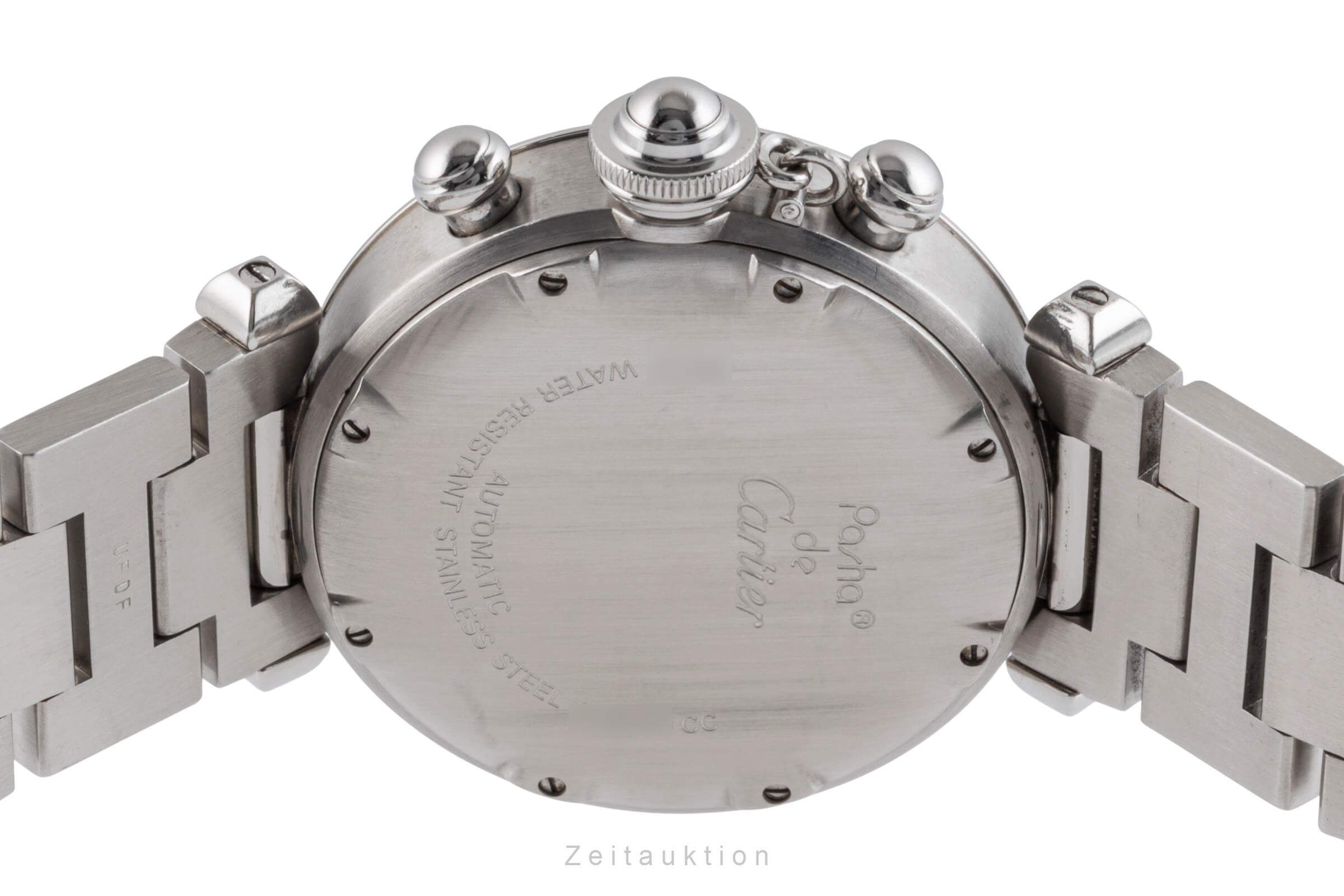 Cartier Pasha chronograph steel automatic men's watch W31039M7 LP: 7200EUR  [2500326]