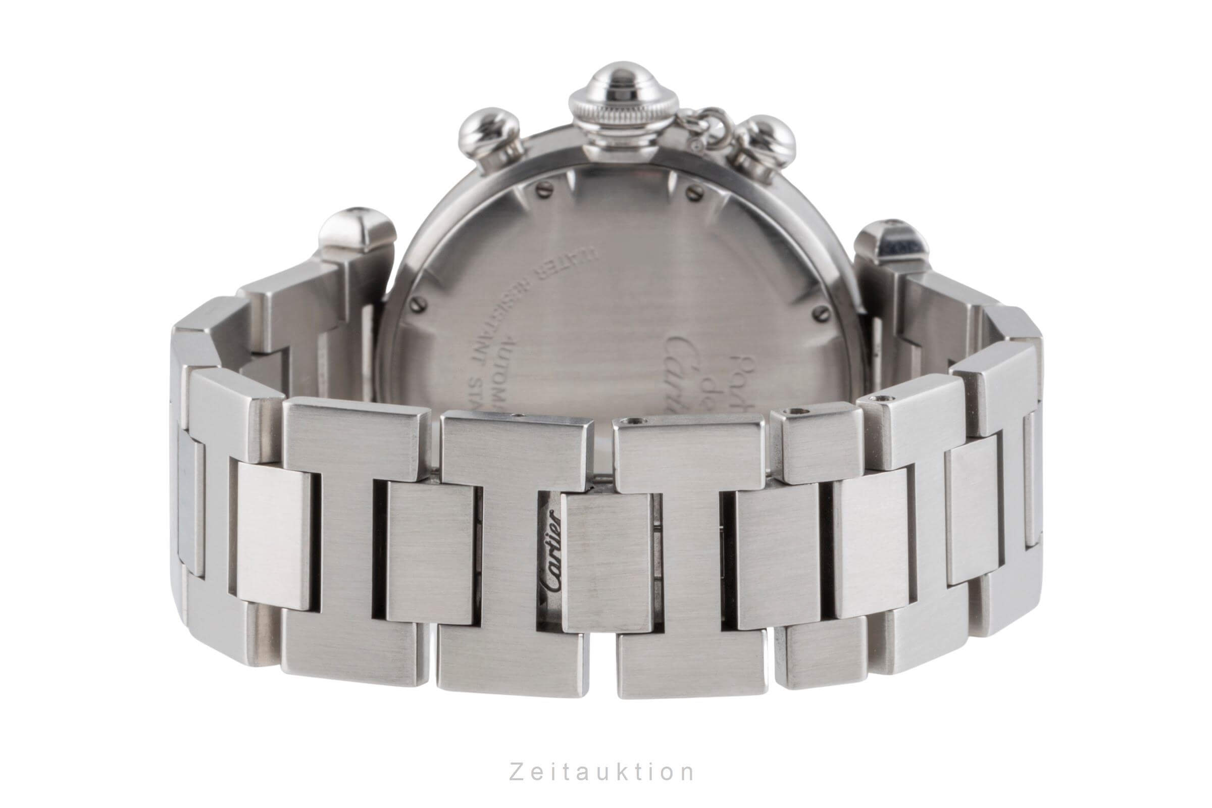 Cartier Pasha chronograph steel automatic men's watch W31039M7 LP: 7200EUR  [2500326]
