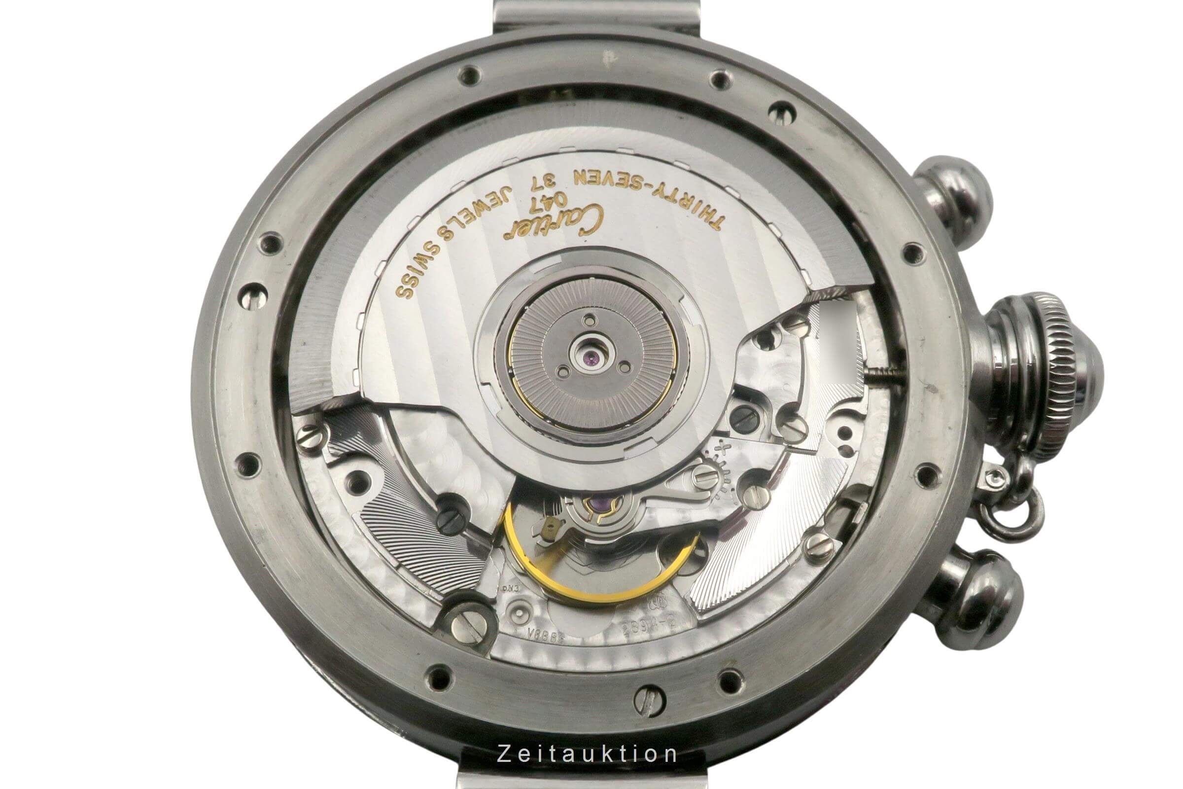 Cartier Pasha chronograph steel automatic men's watch W31039M7 LP: 7200EUR  [2500326]