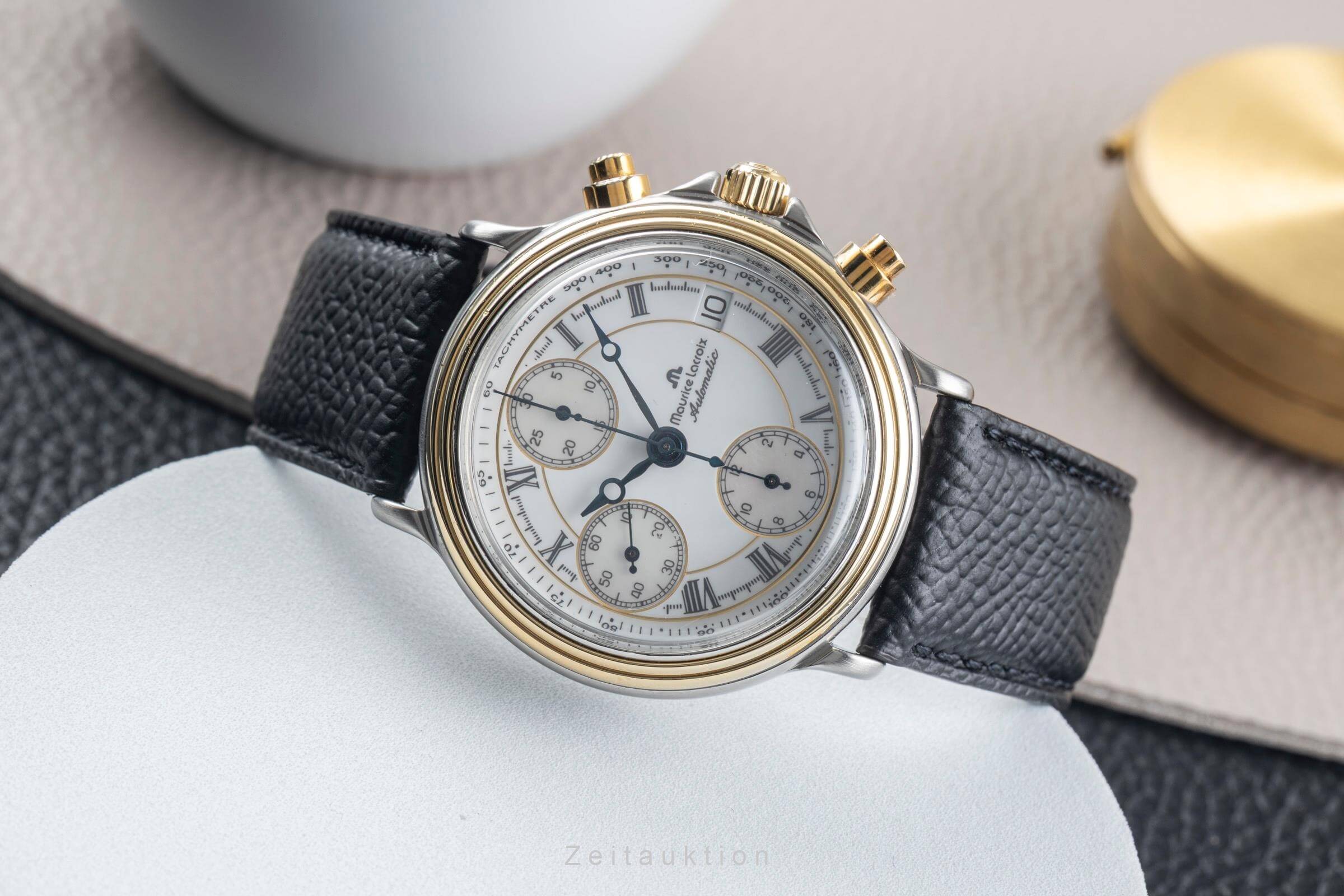 Maurice Lacroix Mecanique Croneo Chronograph Stahl / Gold Automatik 03291  [2500335]