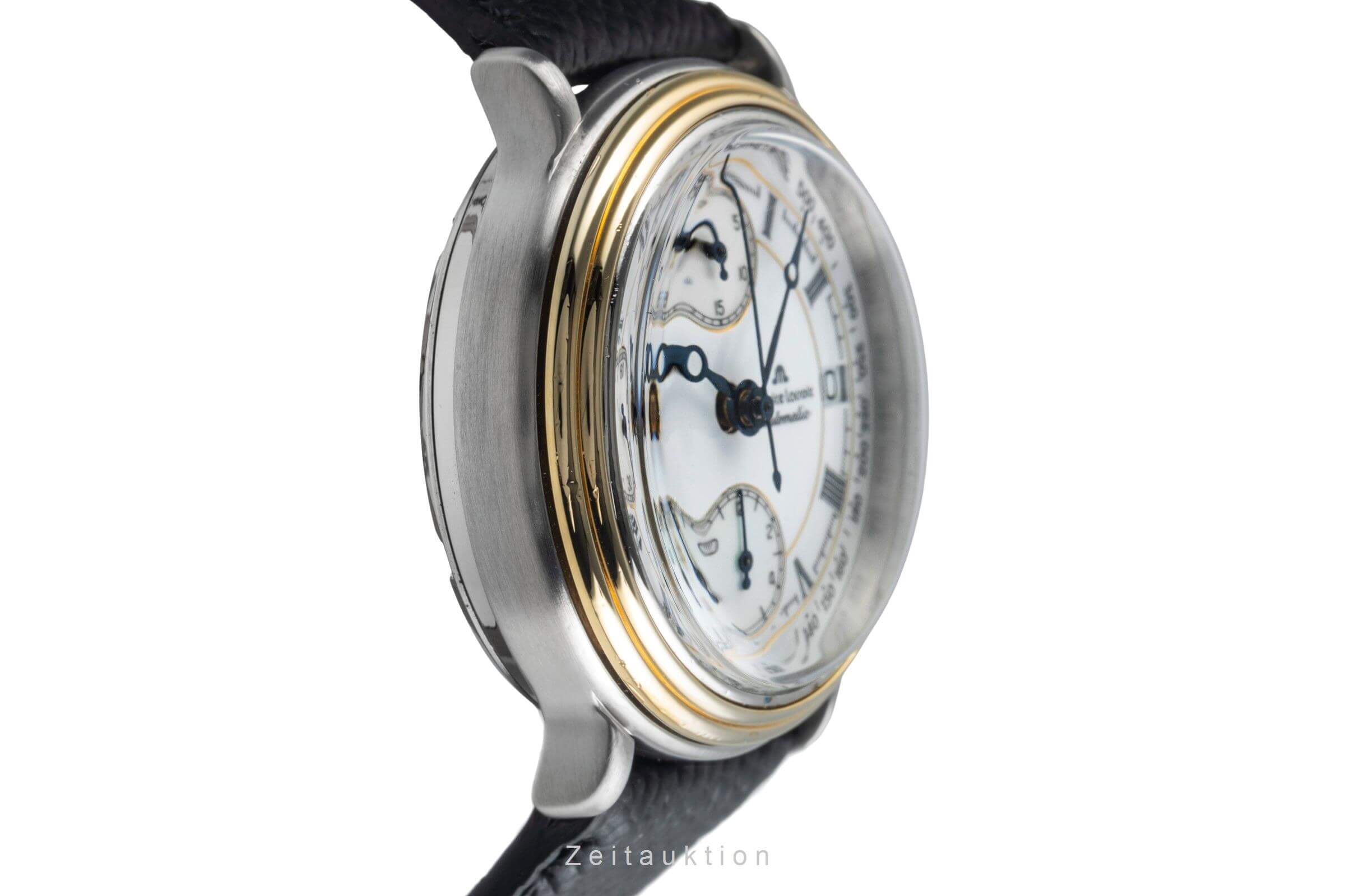 Maurice Lacroix Croneo chronograph gilt / steel automatic Ref