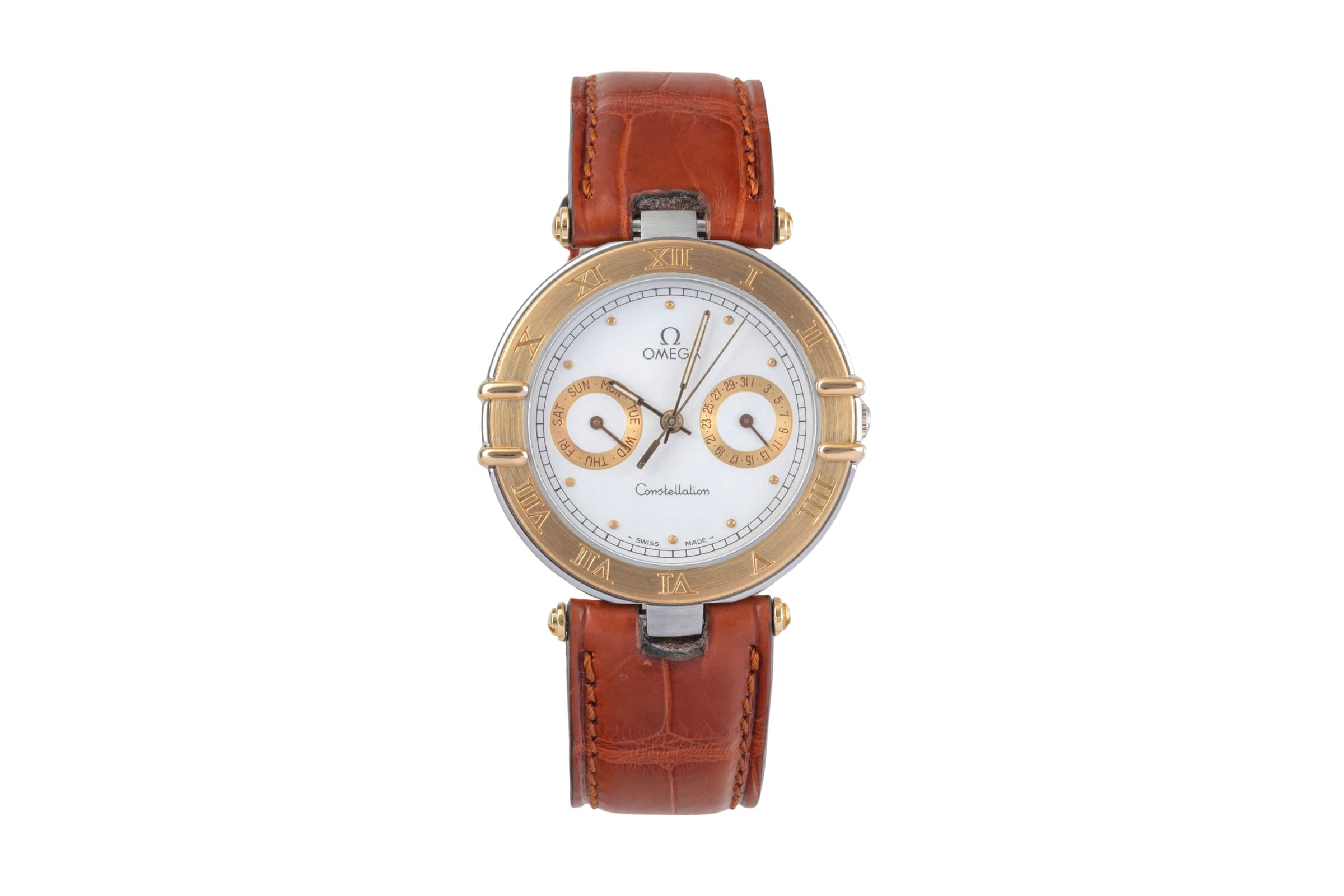 Omega Constellation acier / or  quartz unisexe 196.1070 Vintage  [2500338]