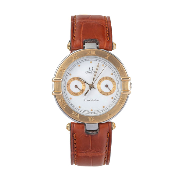 Omega Constellation acier / or  quartz unisexe 196.1070 Vintage  [2500338]