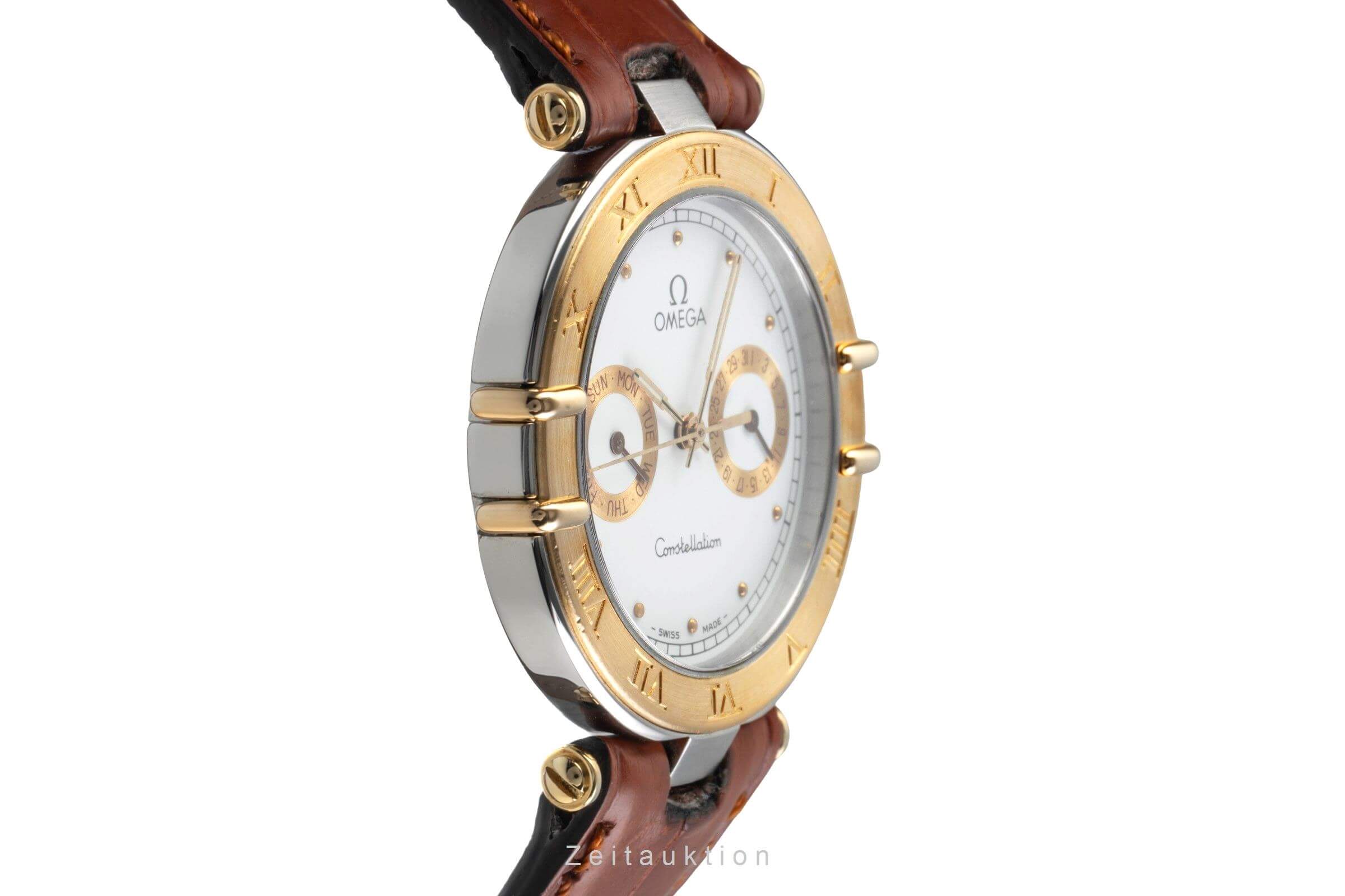 Omega Constellation acier / or  quartz unisexe 196.1070 Vintage  [2500338]