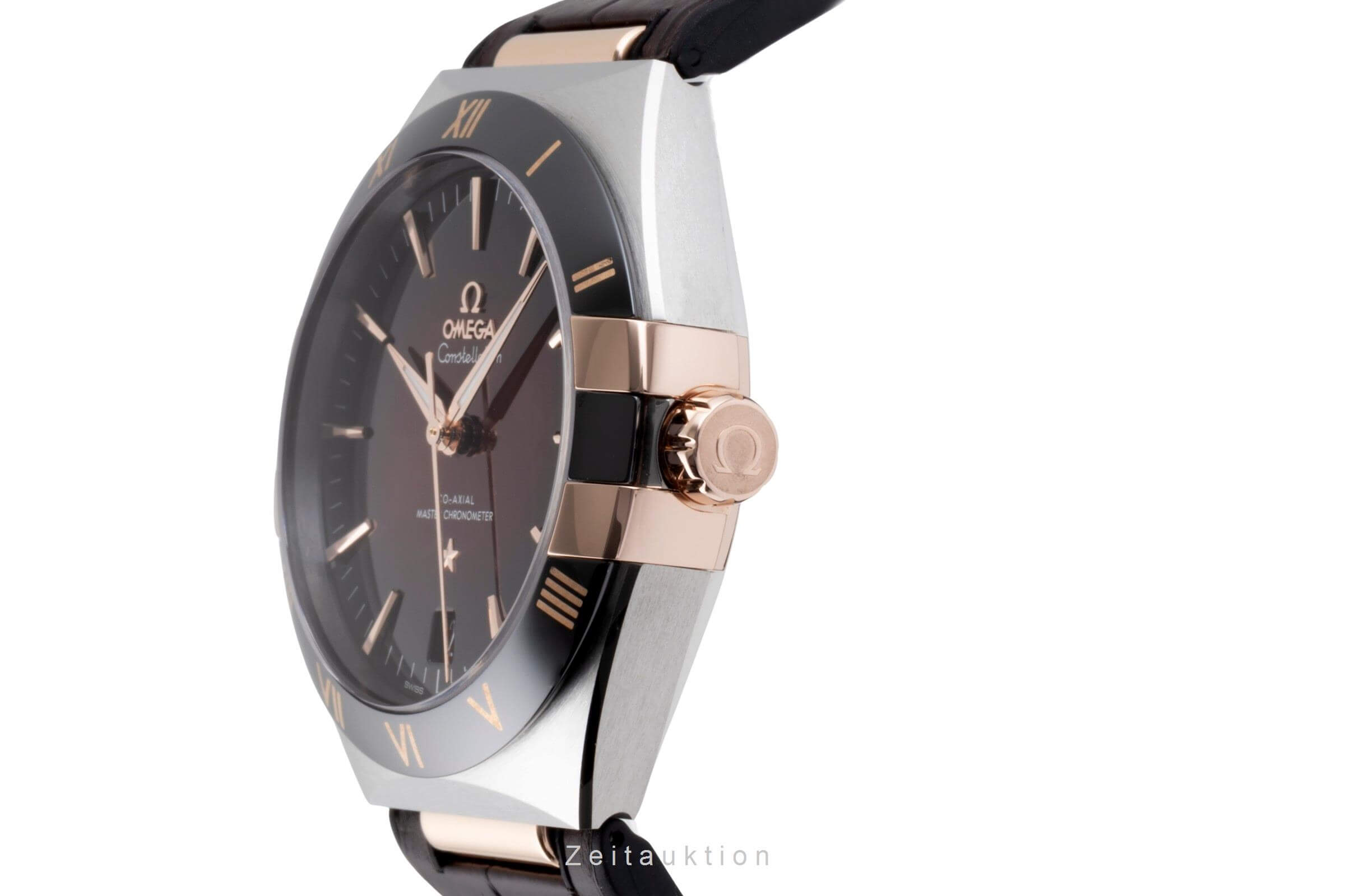 Omega Constellation ceramic / steel automatic men's watch 131.23.41.21.11.001  [2500344]