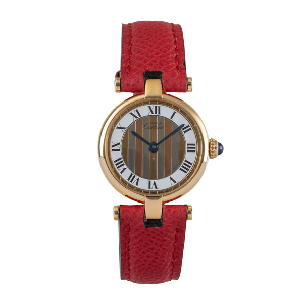 Cartier Vermeil silver-gilt quartz women's watch  [2500347]