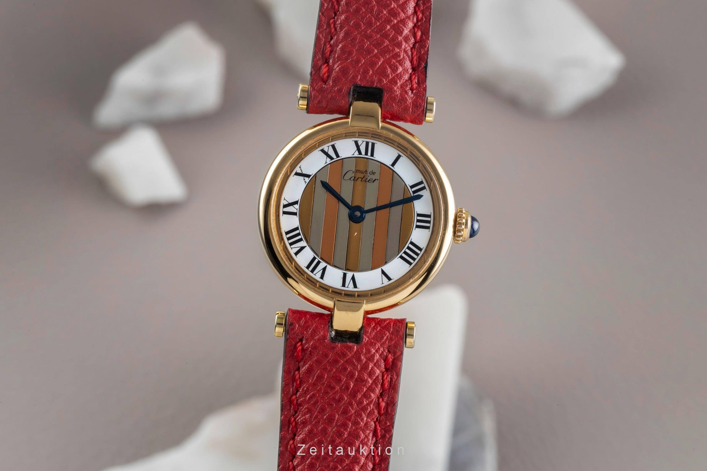 Cartier Vermeil silver-gilt quartz Kal. 690 | 2500347