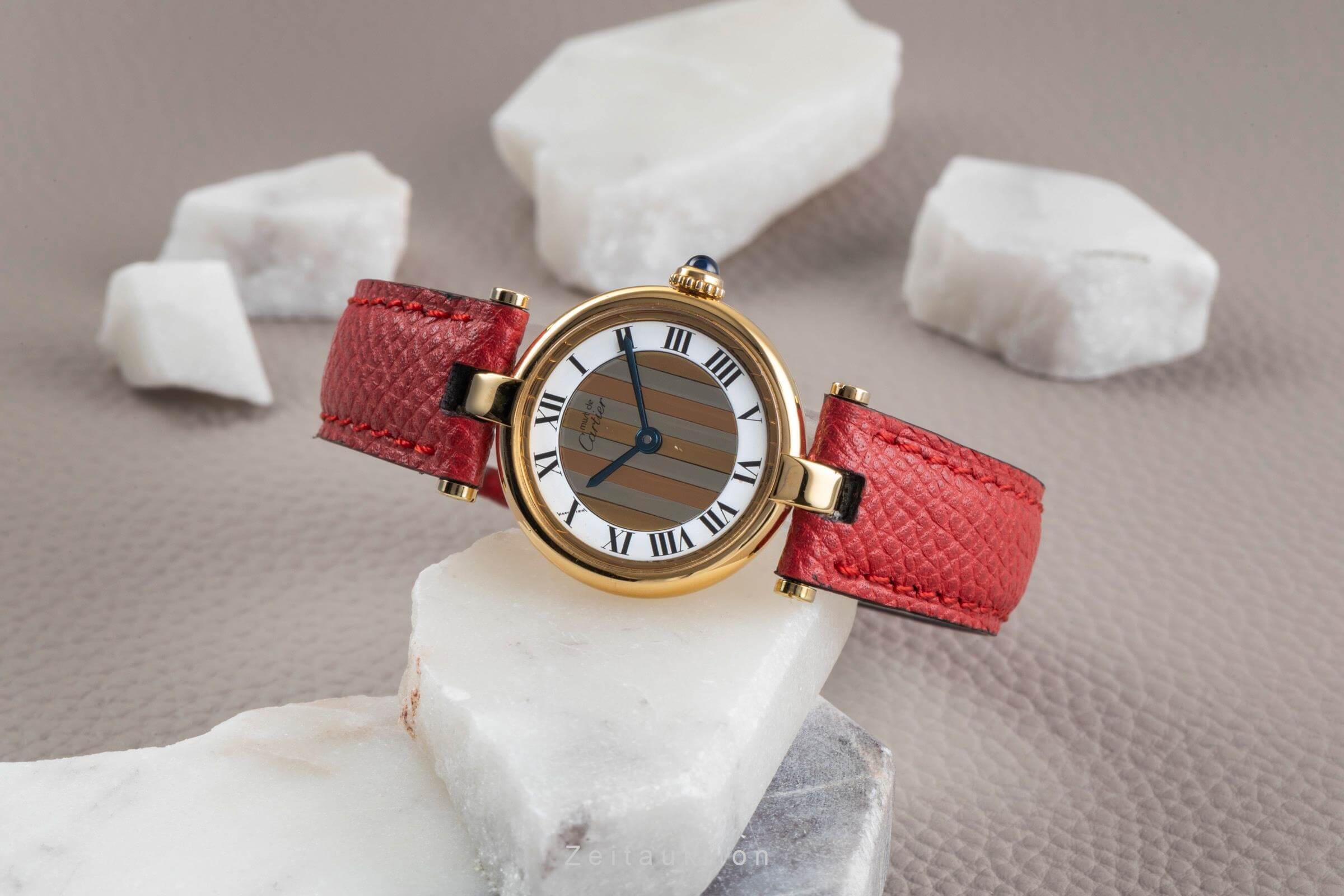 Cartier Vermeil silver-gilt quartz Kal. 690 | 2500347