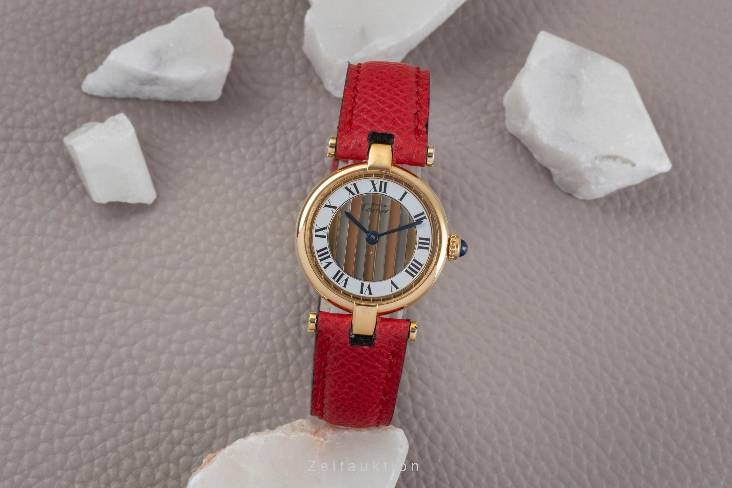 Cartier Vermeil silver-gilt quartz Kal. 690 | 2500347