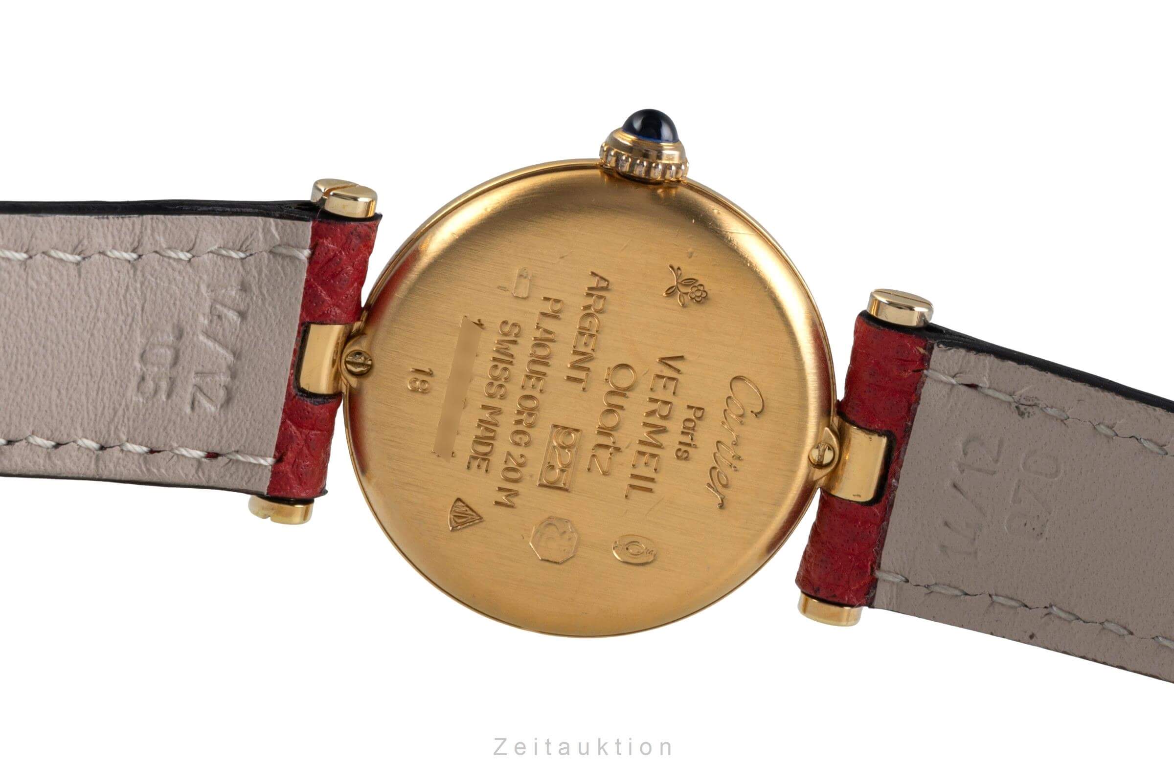 Cartier Vermeil silver-gilt quartz women's watch  [2500347]