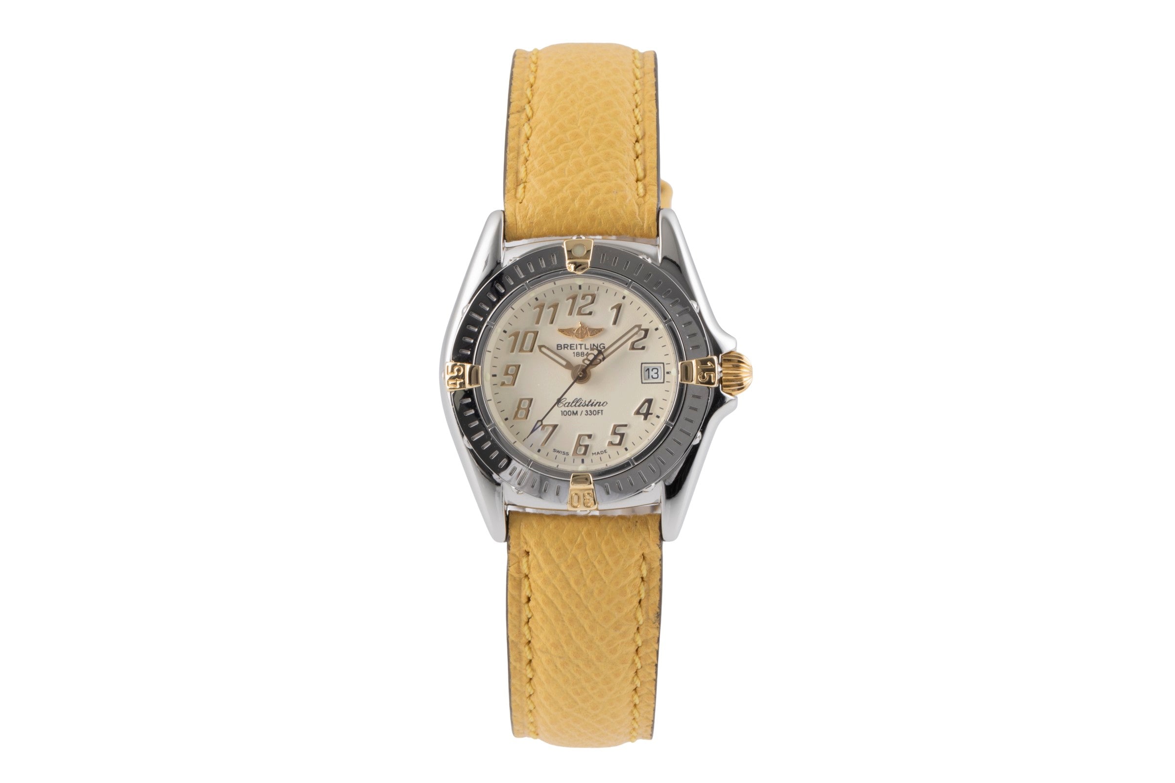 Breitling Callistino steel / gold quartz Kal. B52 Ref. B52345