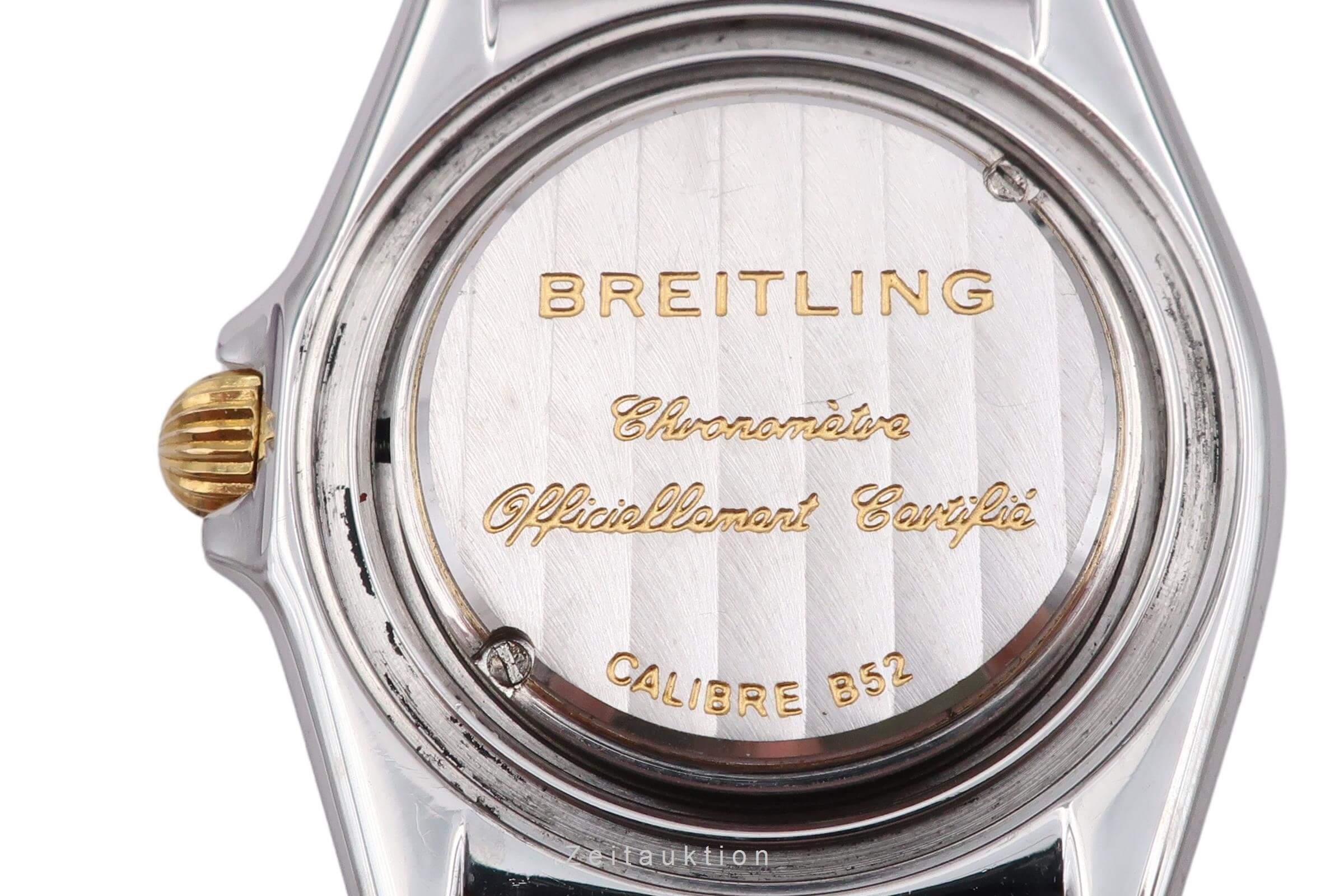 Breitling Callistino acero / oro cuarzo reloj para damas  B52345  [2500352]