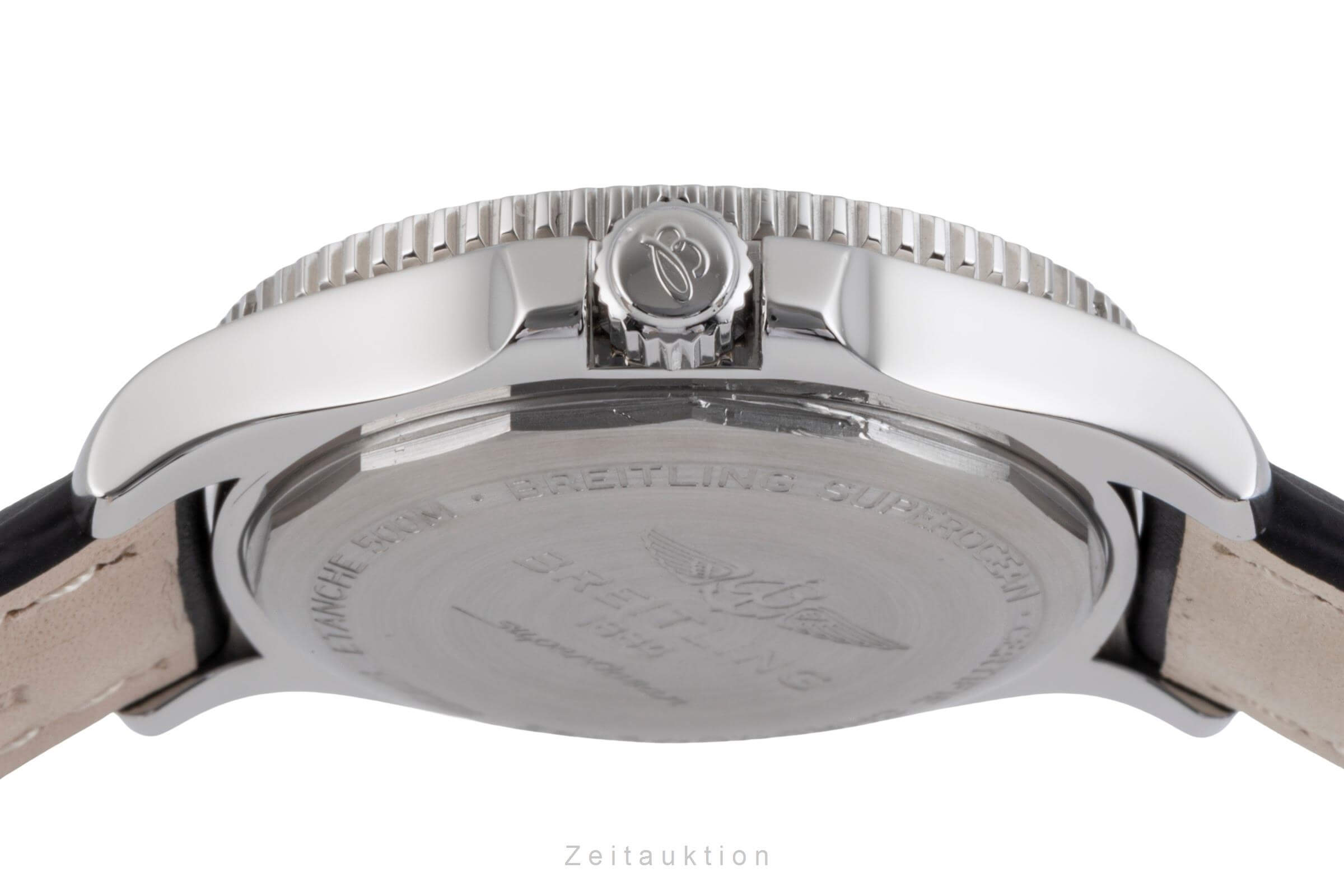 Breitling Superocean 42 Orange Dial Edelstahl Automatik Herrenuhr Ref. A17366  [2500357]