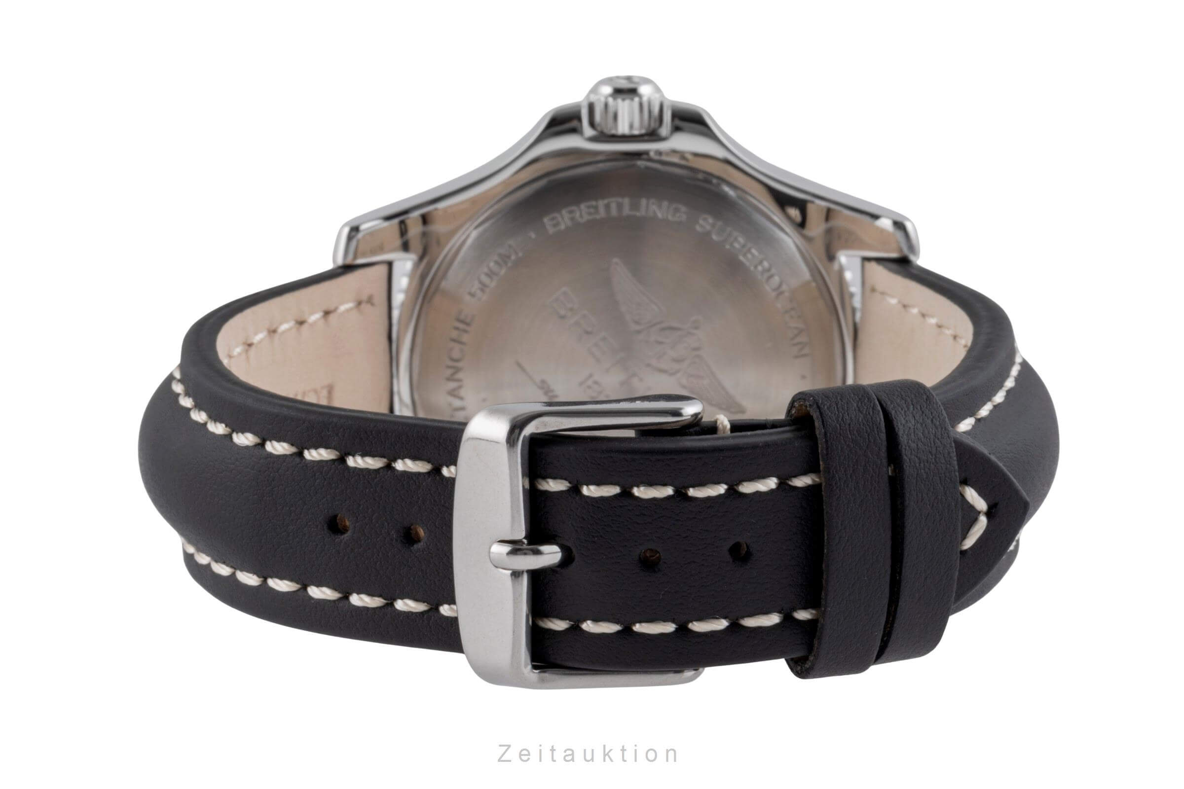 Breitling Superocean 42 Orange Dial Edelstahl Automatik Herrenuhr Ref. A17366  [2500357]