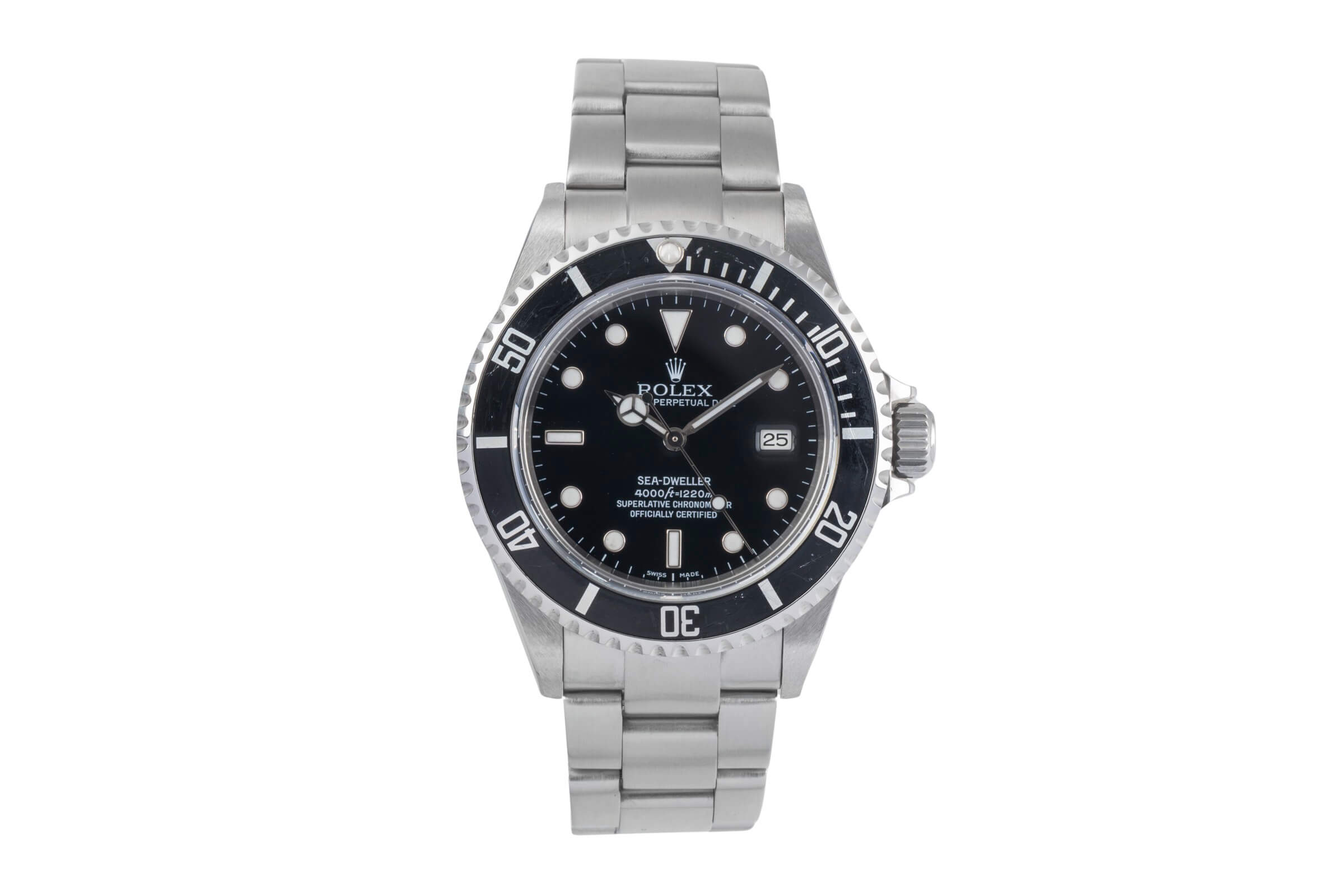 Rolex Sea-Dweller acciaio automatismo orologio da uomo 16600 Vintage  [2500359]