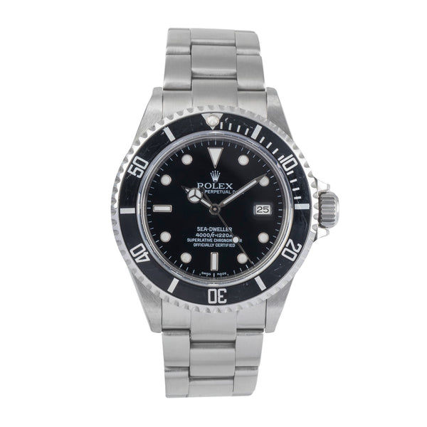 Rolex Sea-Dweller acciaio automatismo orologio da uomo 16600 Vintage  [2500359]