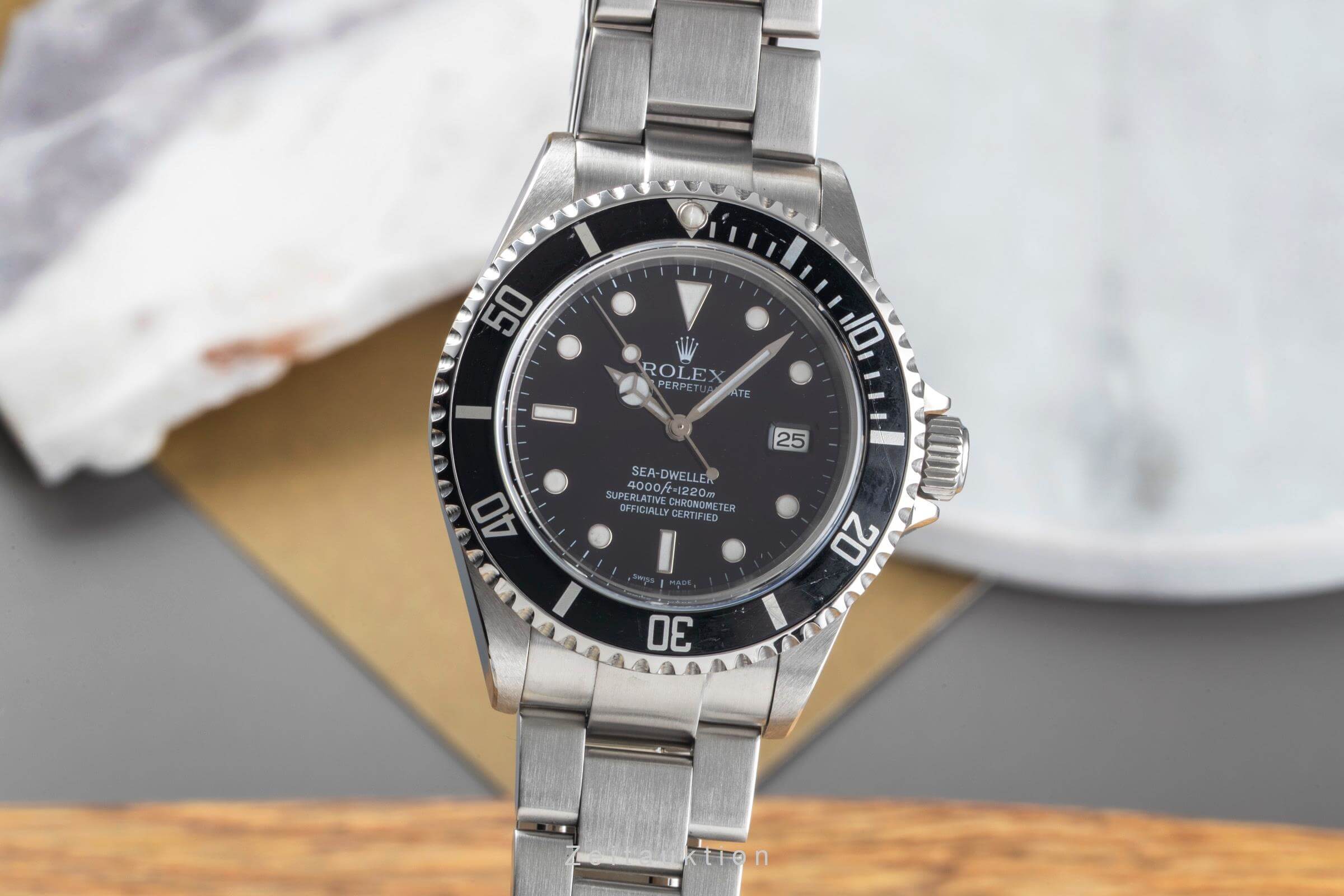 Rolex Sea-Dweller acciaio automatismo orologio da uomo 16600 Vintage  [2500359]