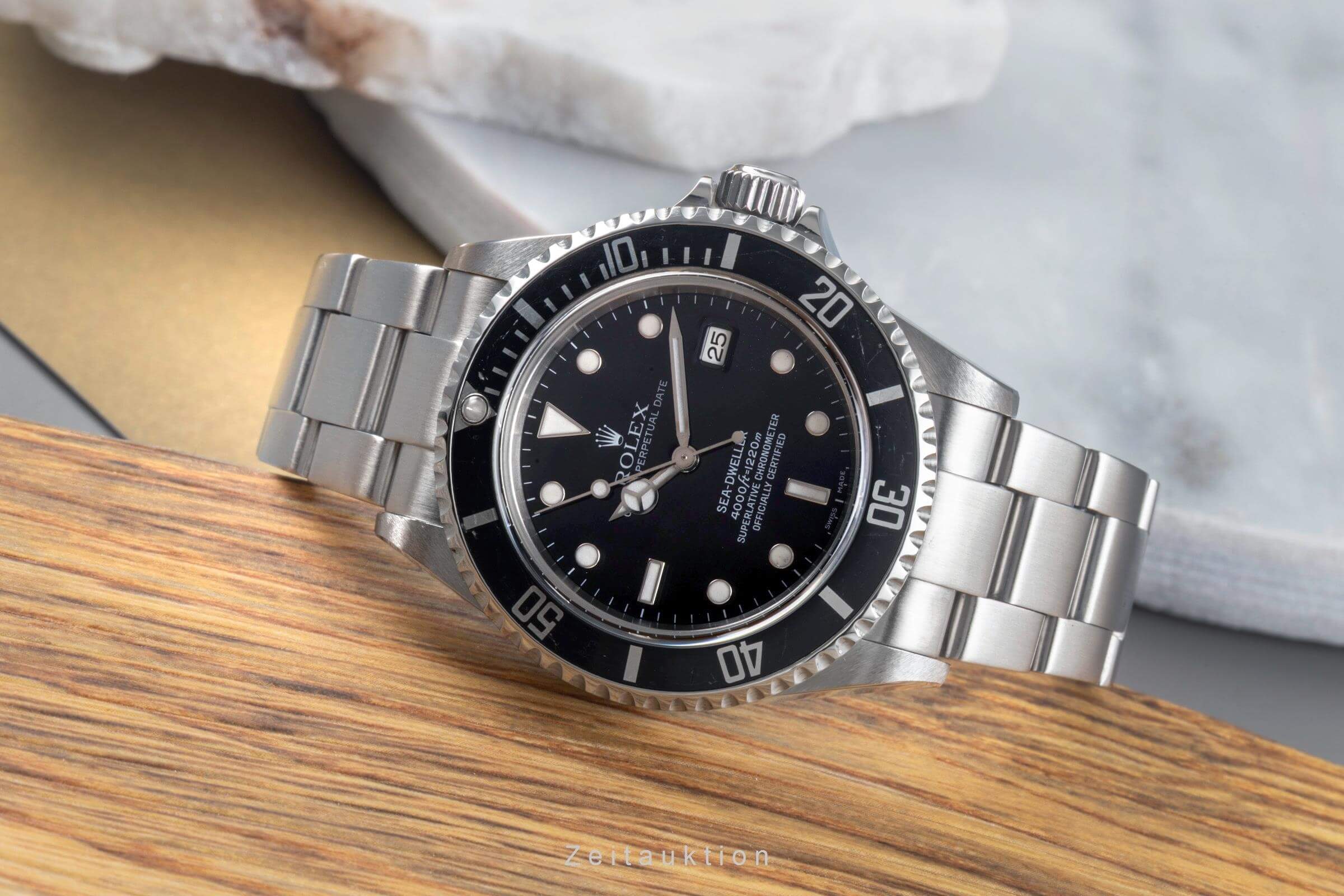 Rolex Sea-Dweller acciaio automatismo orologio da uomo 16600 Vintage  [2500359]