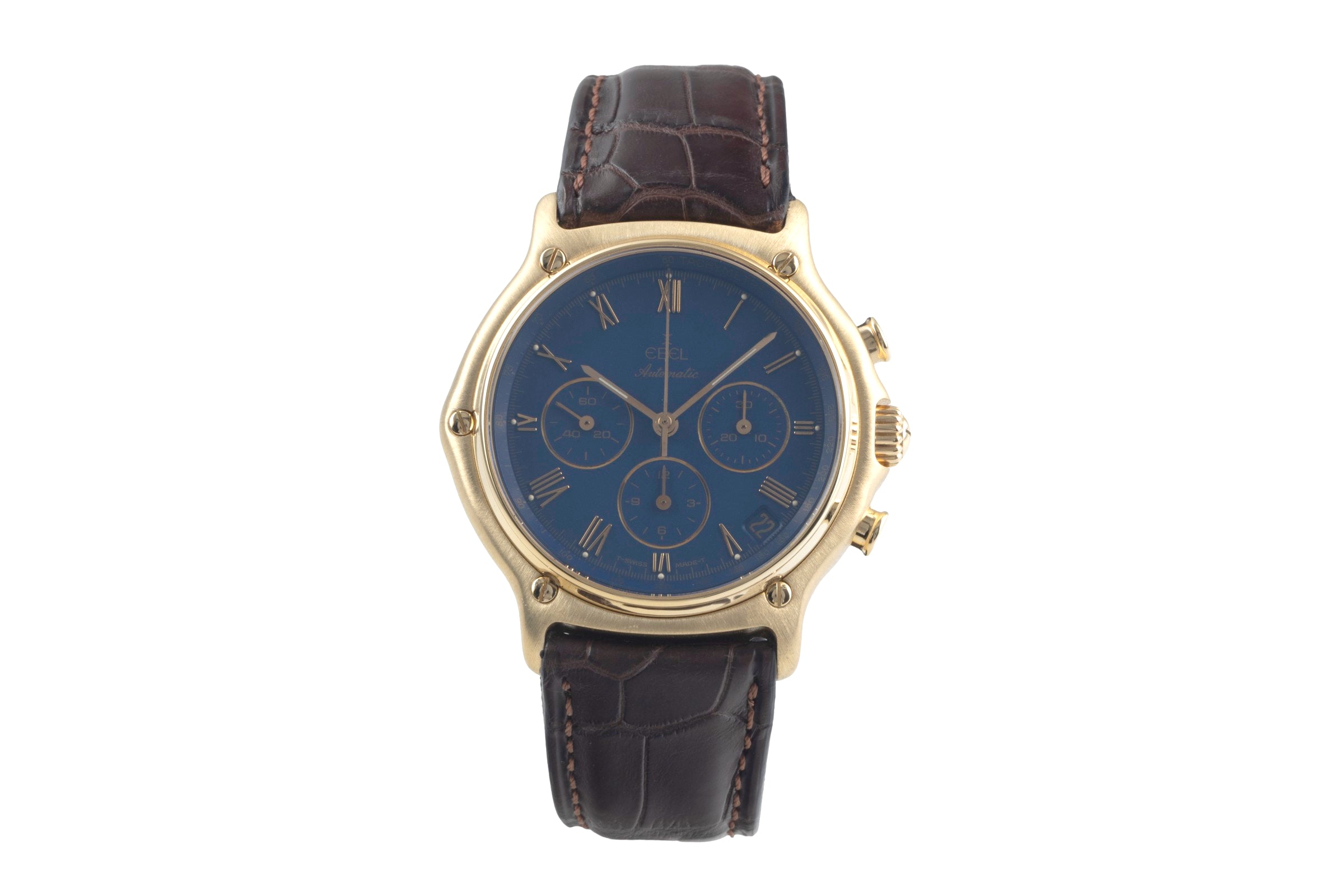 Ebel 1911 chronograph 18 ct gold automatic Kal. 134 Ref. 8134901