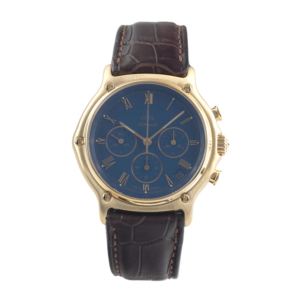 Ebel 1911 chronograph 18 ct gold automatic men's watch 8134901  [2500361]