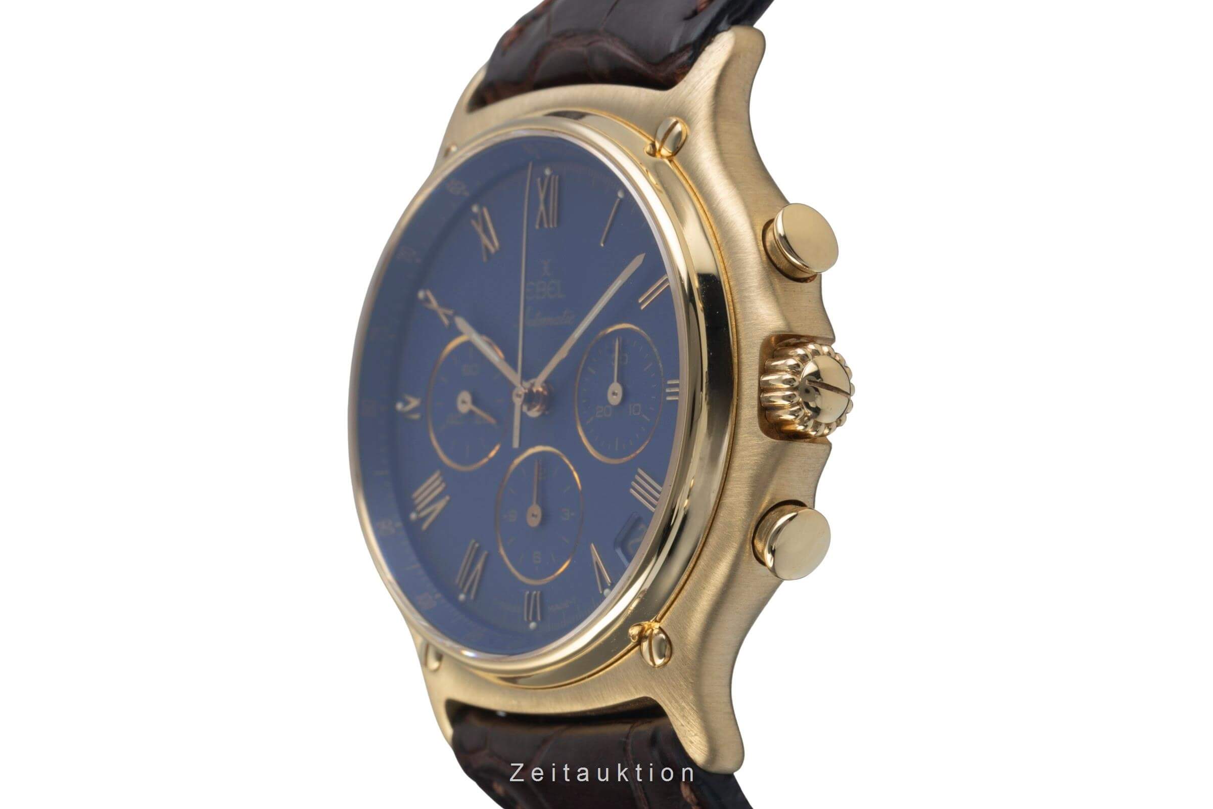 Ebel 1911 chronograph 18 ct gold automatic men's watch 8134901  [2500361]