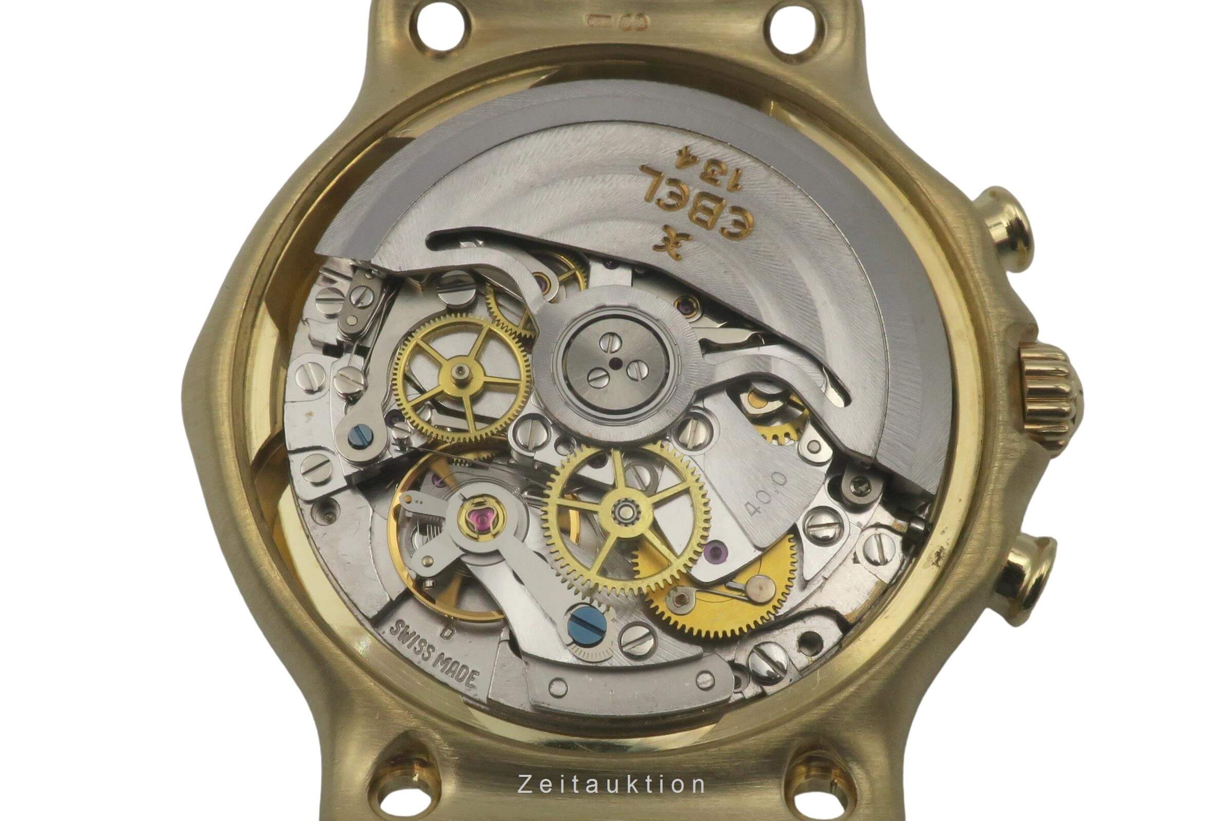 Ebel 1911 chronograph 18 ct gold automatic men's watch 8134901  [2500361]