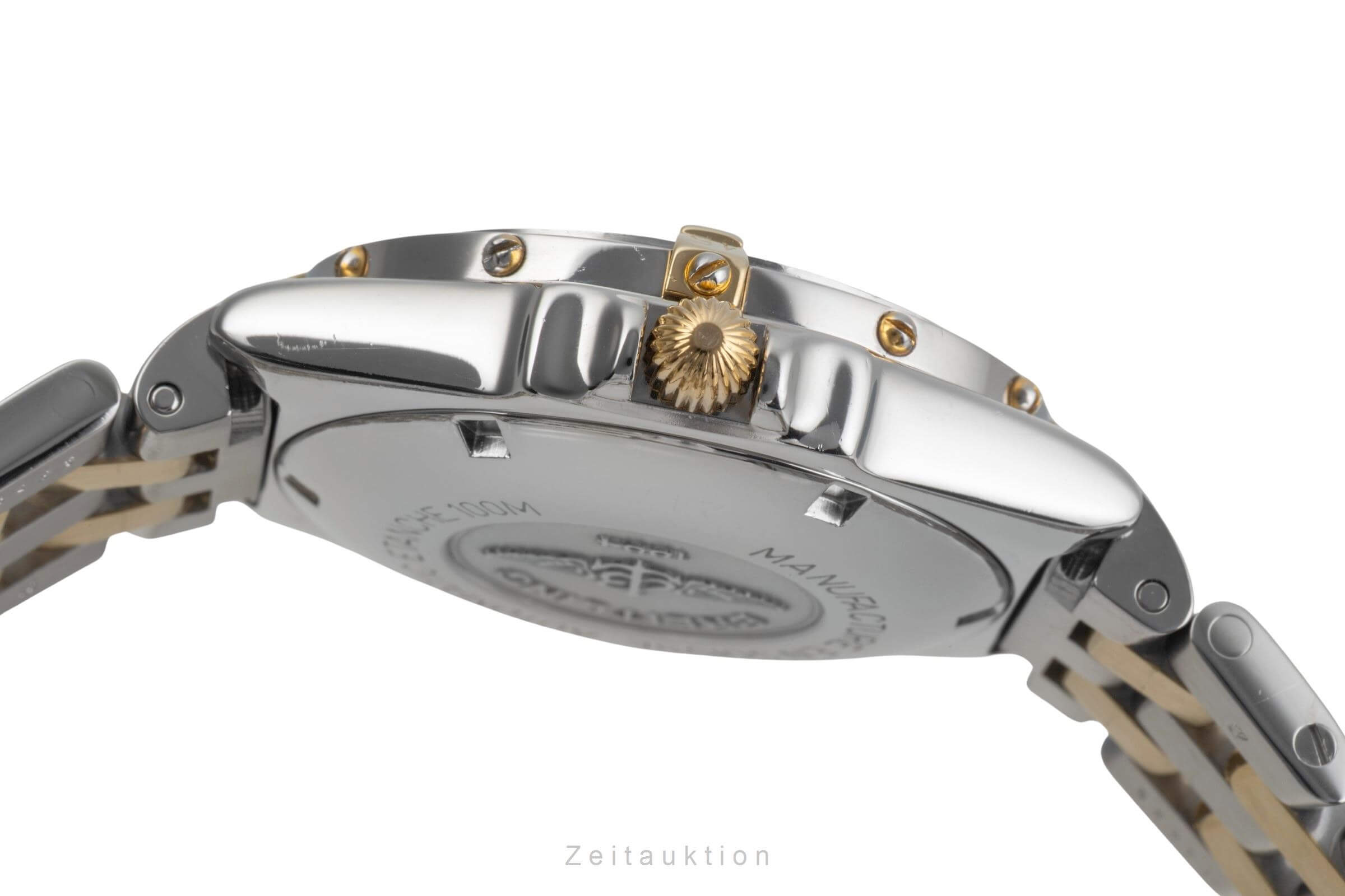 Breitling Wings Stahl / Gold Automatik Datum Herrenuhr Ref. B10050 Papiere 1998 [2500375]