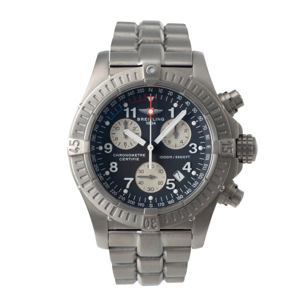 Breitling Avenger chronograph titanium quartz men's watch E73360  [2500379]