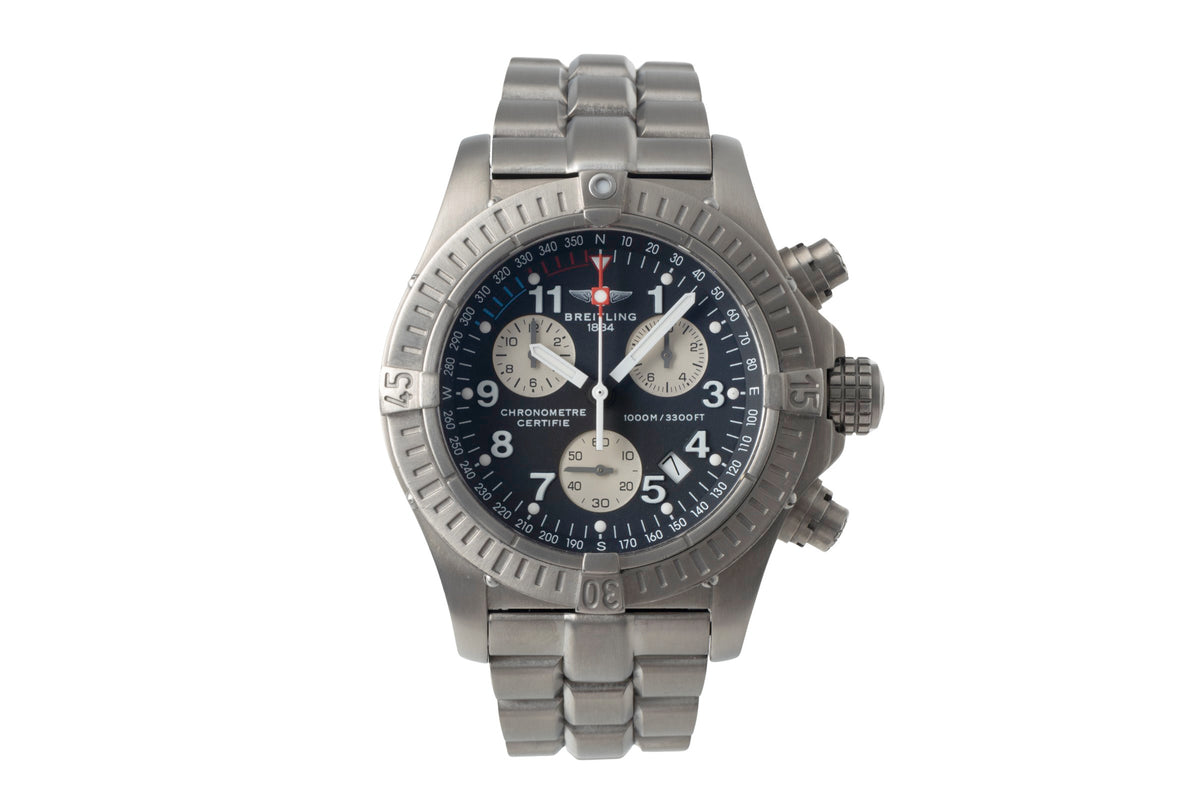 Breitling Avenger chronograph titanium quartz men's watch E73360  [2500379]