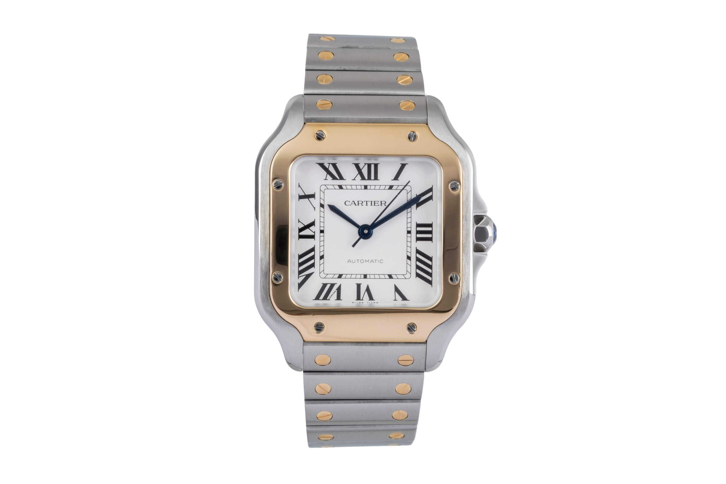 Cartier Santos acero automático reloj para caballeros W2SA0016 LP: 11400EUR  [2500384]