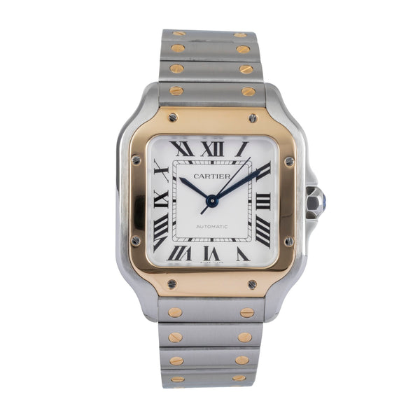 Cartier Santos acero automático reloj para caballeros W2SA0016 LP: 11400EUR  [2500384]