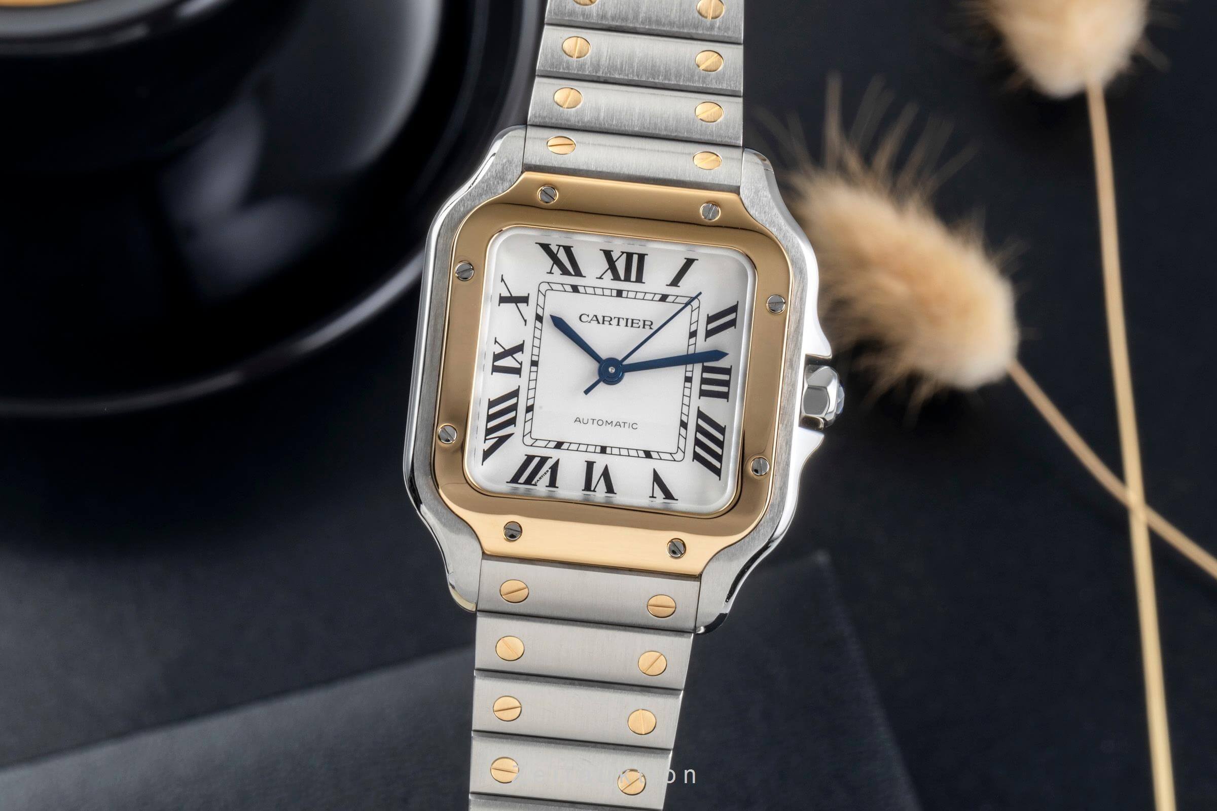 Cartier Santos acero automático reloj para caballeros W2SA0016 LP: 11400EUR  [2500384]