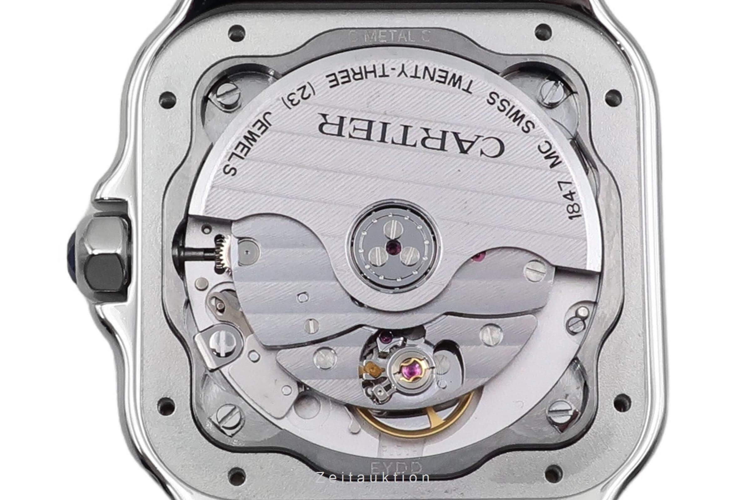 Cartier Santos acero automático reloj para caballeros W2SA0016 LP: 11400EUR  [2500384]