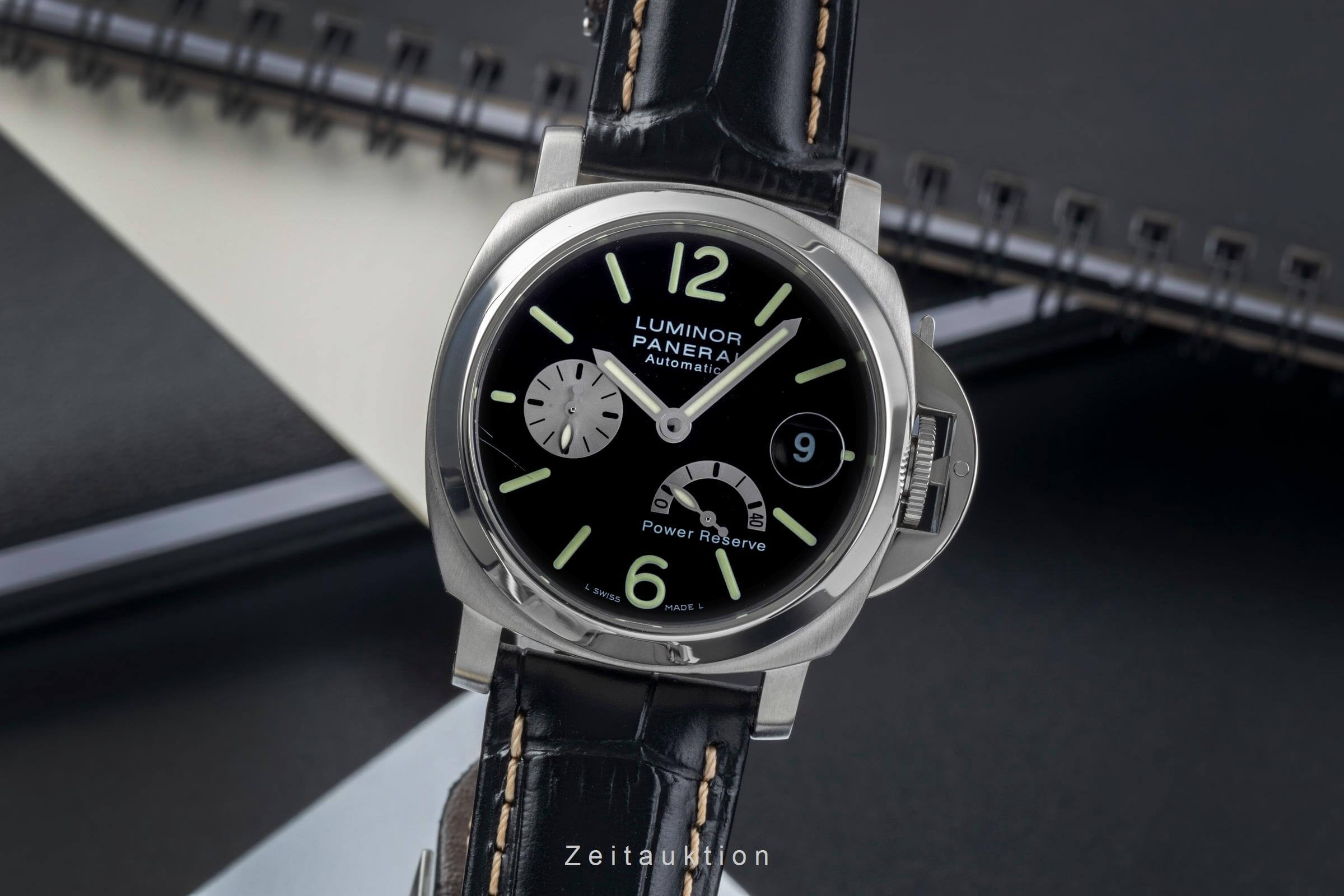 Panerai Luminor  acero automático reloj para caballeros PAM00125 LP: 7900EUR  [2500385]
