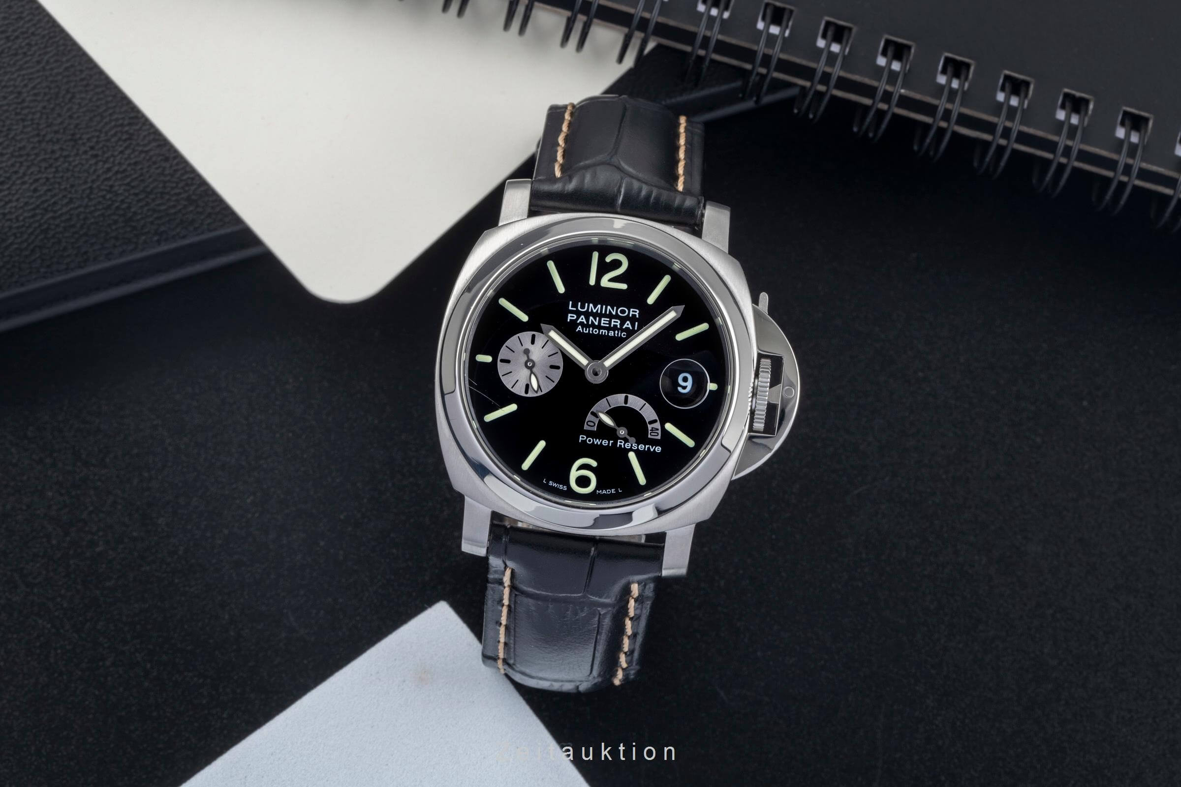 Panerai Luminor  acero automático reloj para caballeros PAM00125 LP: 7900EUR  [2500385]