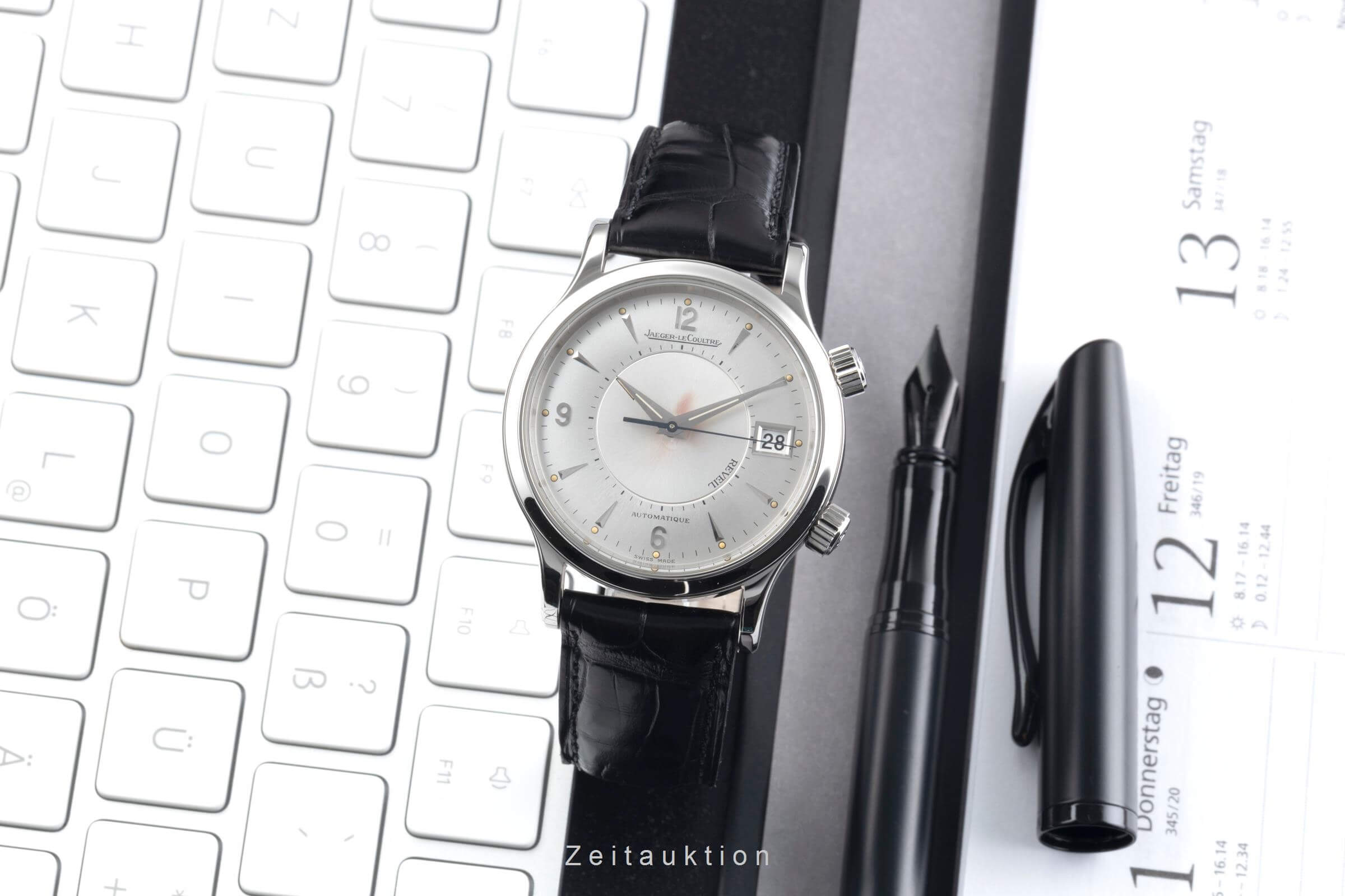 Jaeger LeCoultre Master Control acero automático reloj para caballeros 141.8.97 LP: 15400EUR  [2500393]