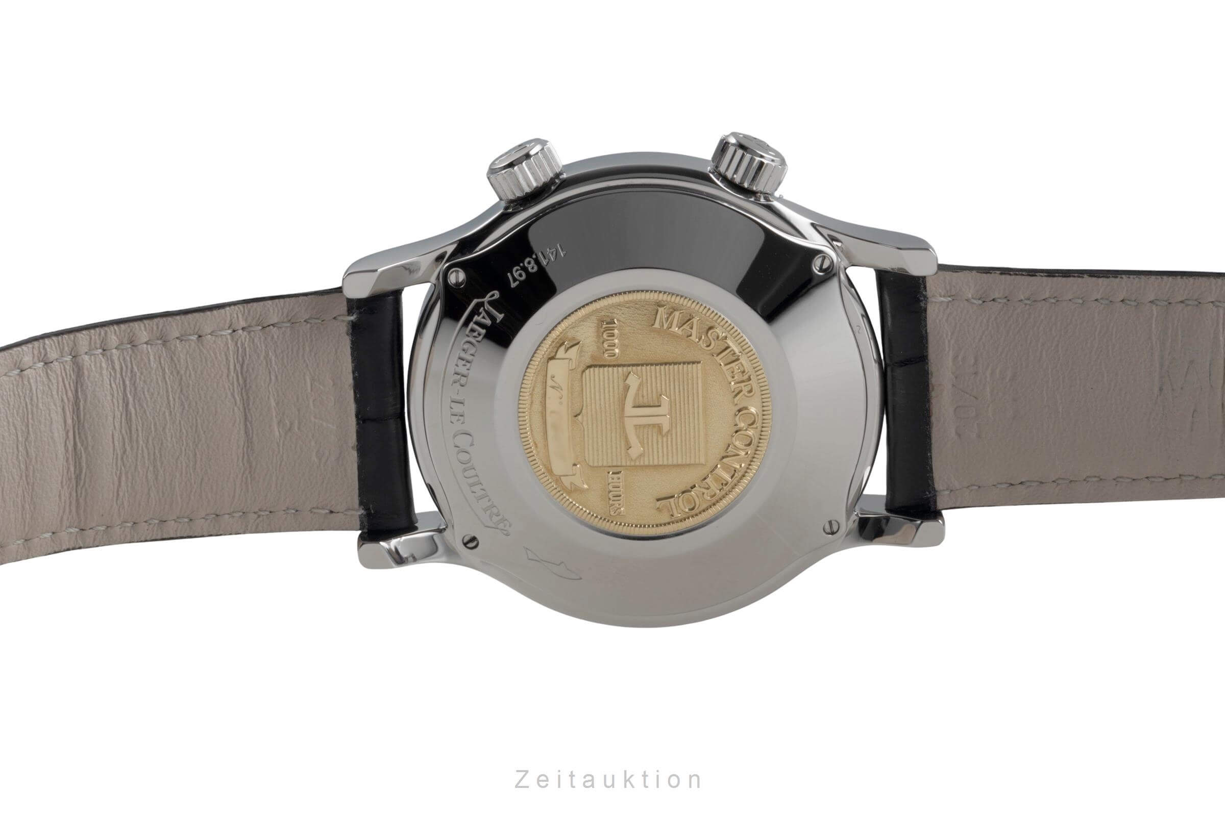 Jaeger LeCoultre Master Control acero automático reloj para caballeros 141.8.97 LP: 15400EUR  [2500393]