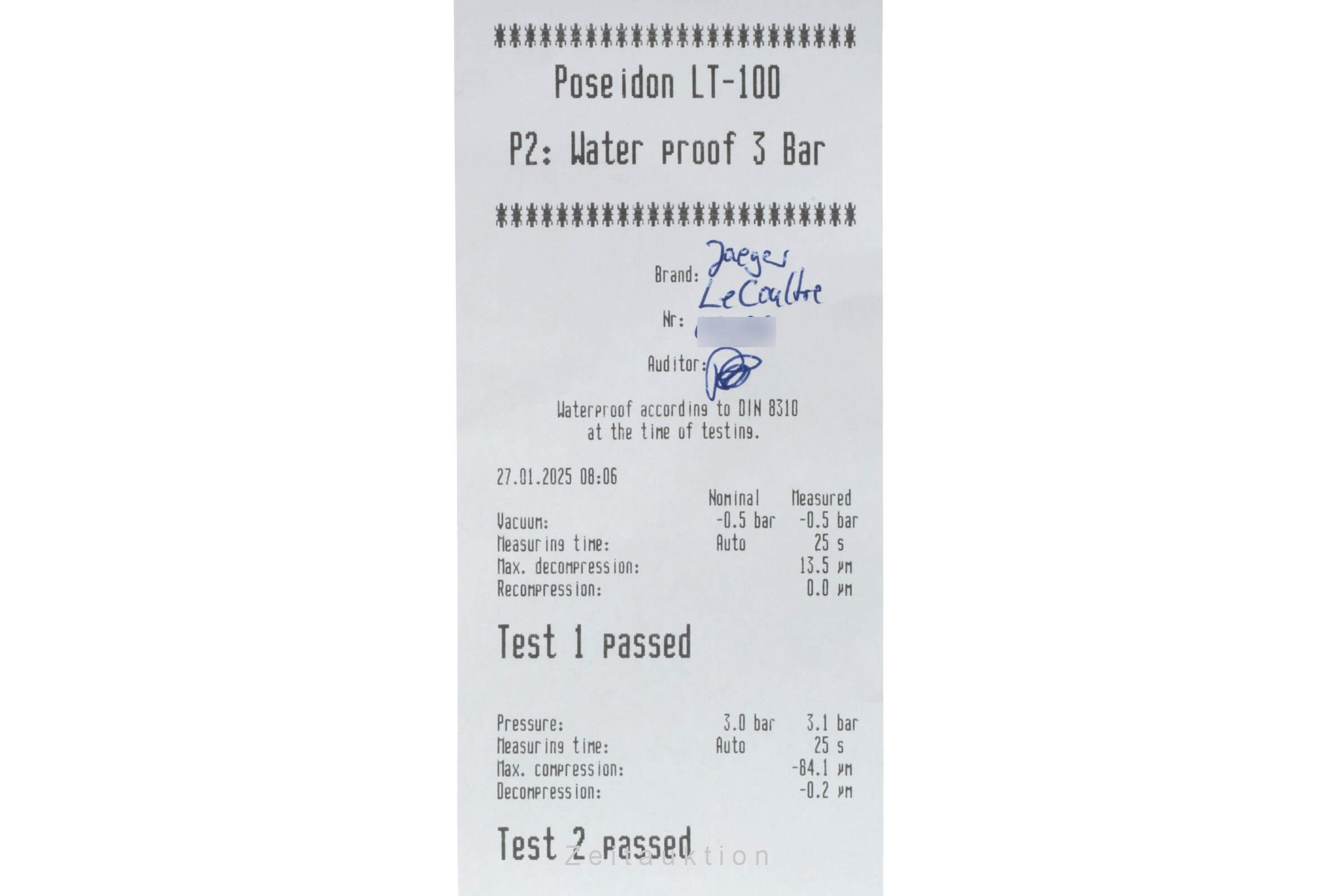 Jaeger LeCoultre Master Control acero automático reloj para caballeros 141.8.97 LP: 15400EUR  [2500393]