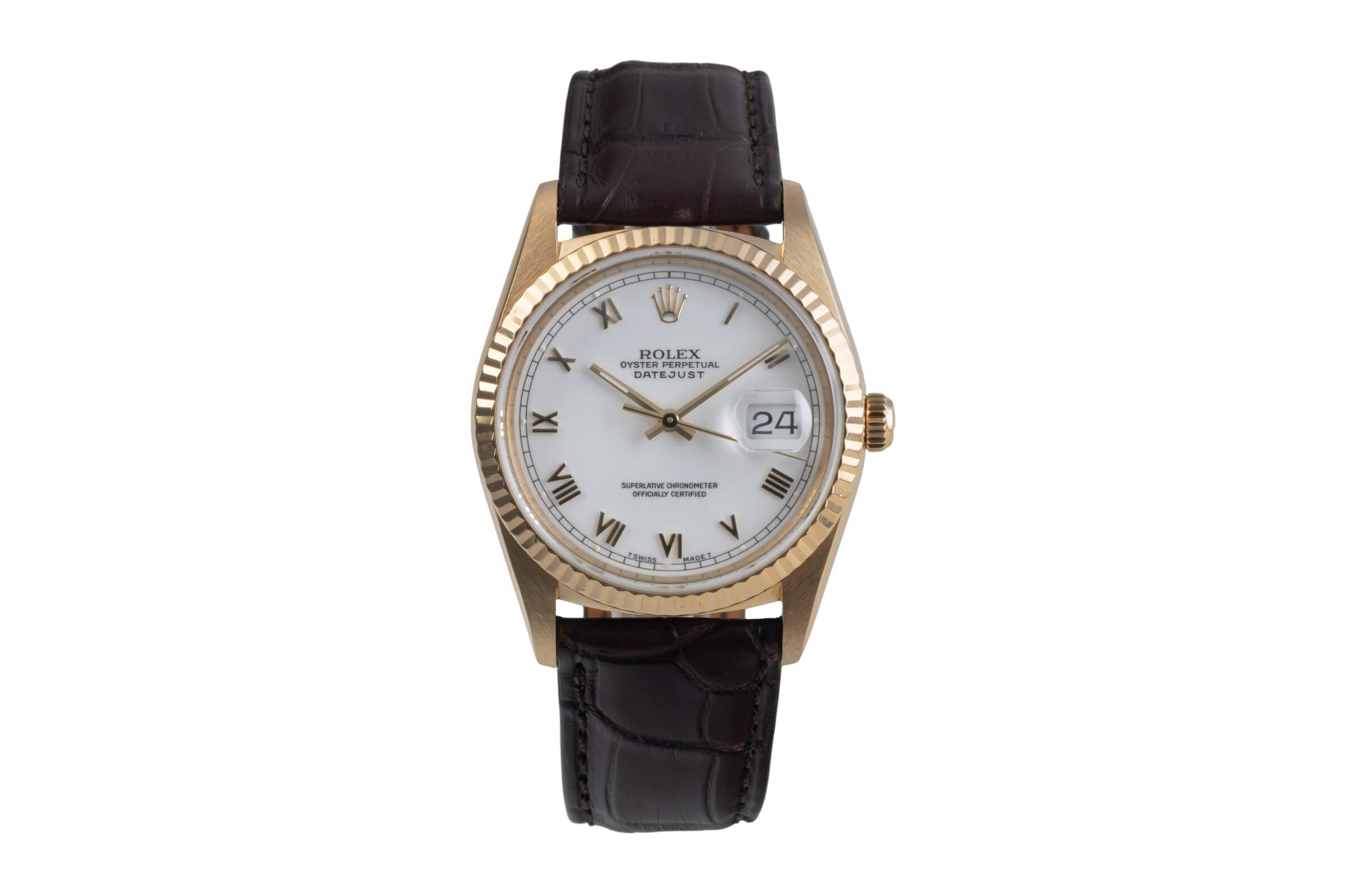 Rolex Datejust 18 ct gold automatic Kal. 3135 Ref. 16238 | 2500399