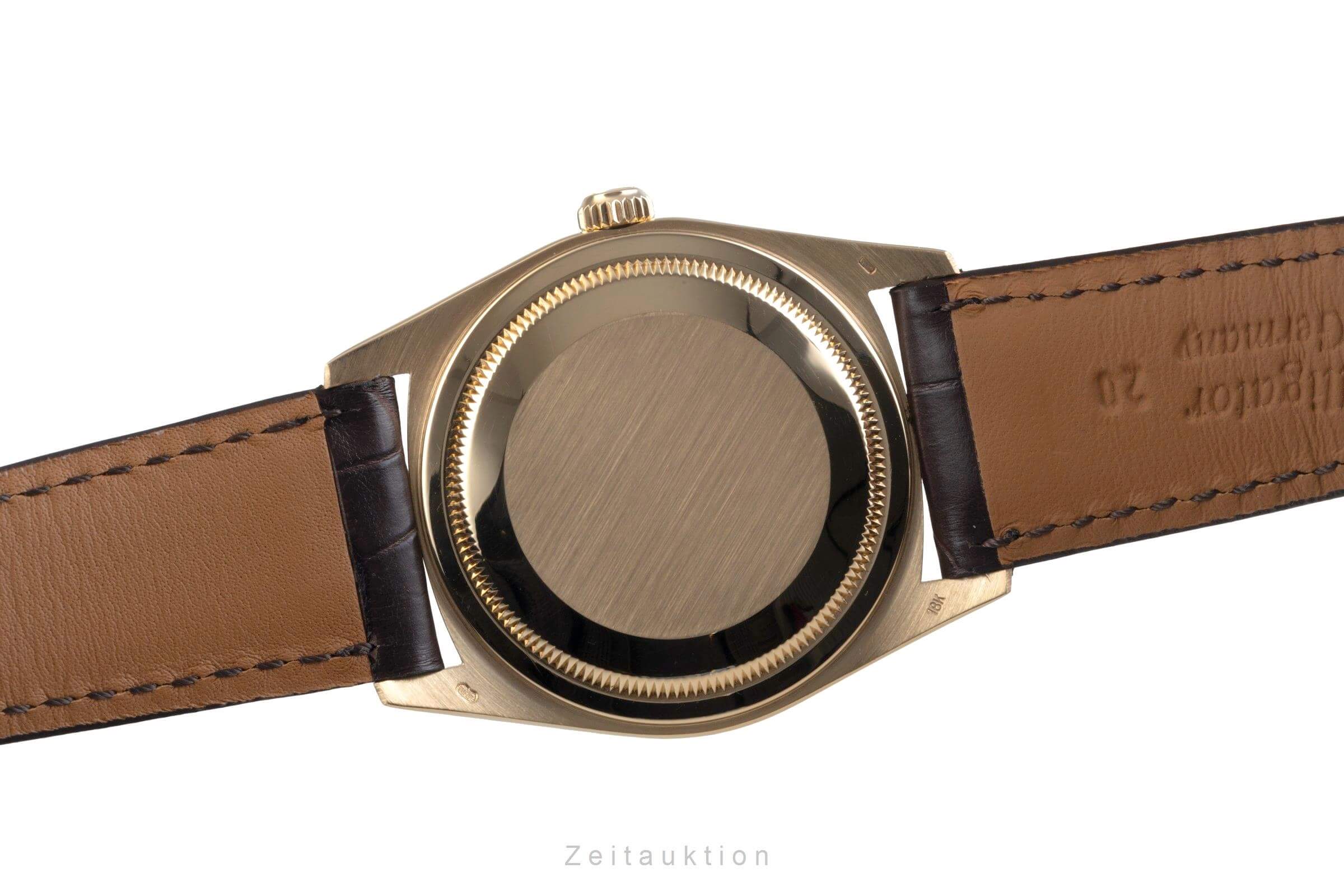 Rolex Datejust oro 18 ct automatismo orologio da uomo 16238  [2500399]