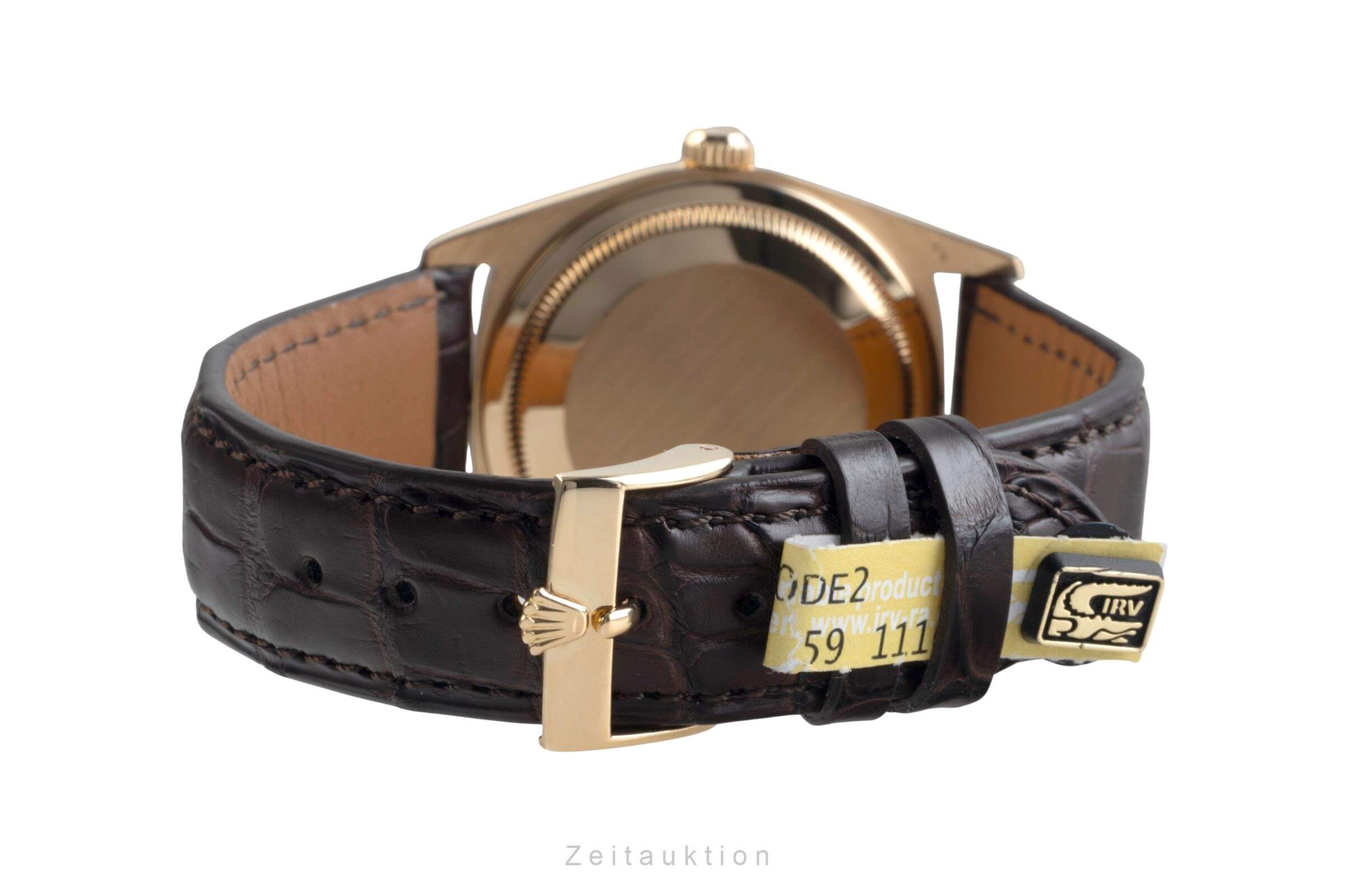 Rolex Datejust oro 18 ct automatismo orologio da uomo 16238  [2500399]