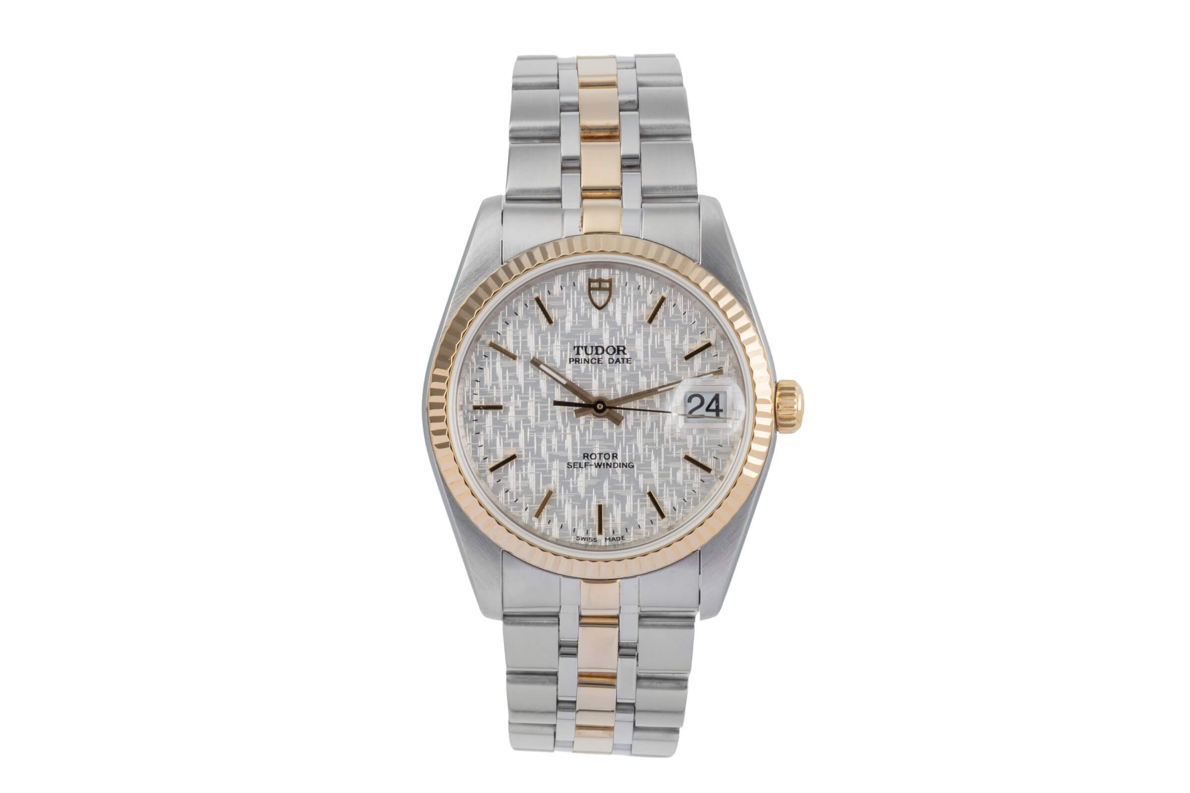 Tudor Prince Date acciaio / oro automatismo orologio da uomo 74033  [2500402]