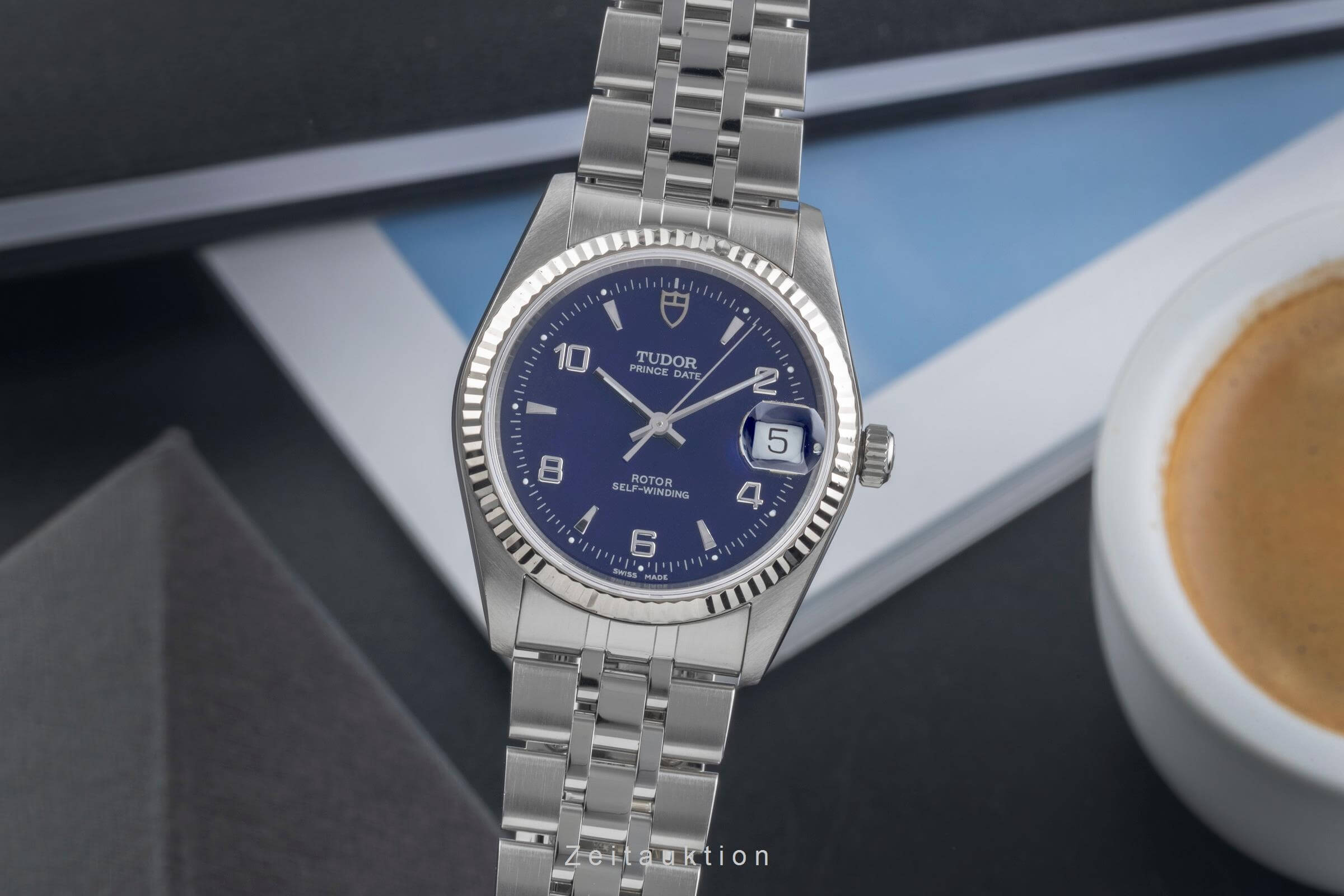 Tudor Prince Date steel / white gold automatic Ref. 74034 | 2500404