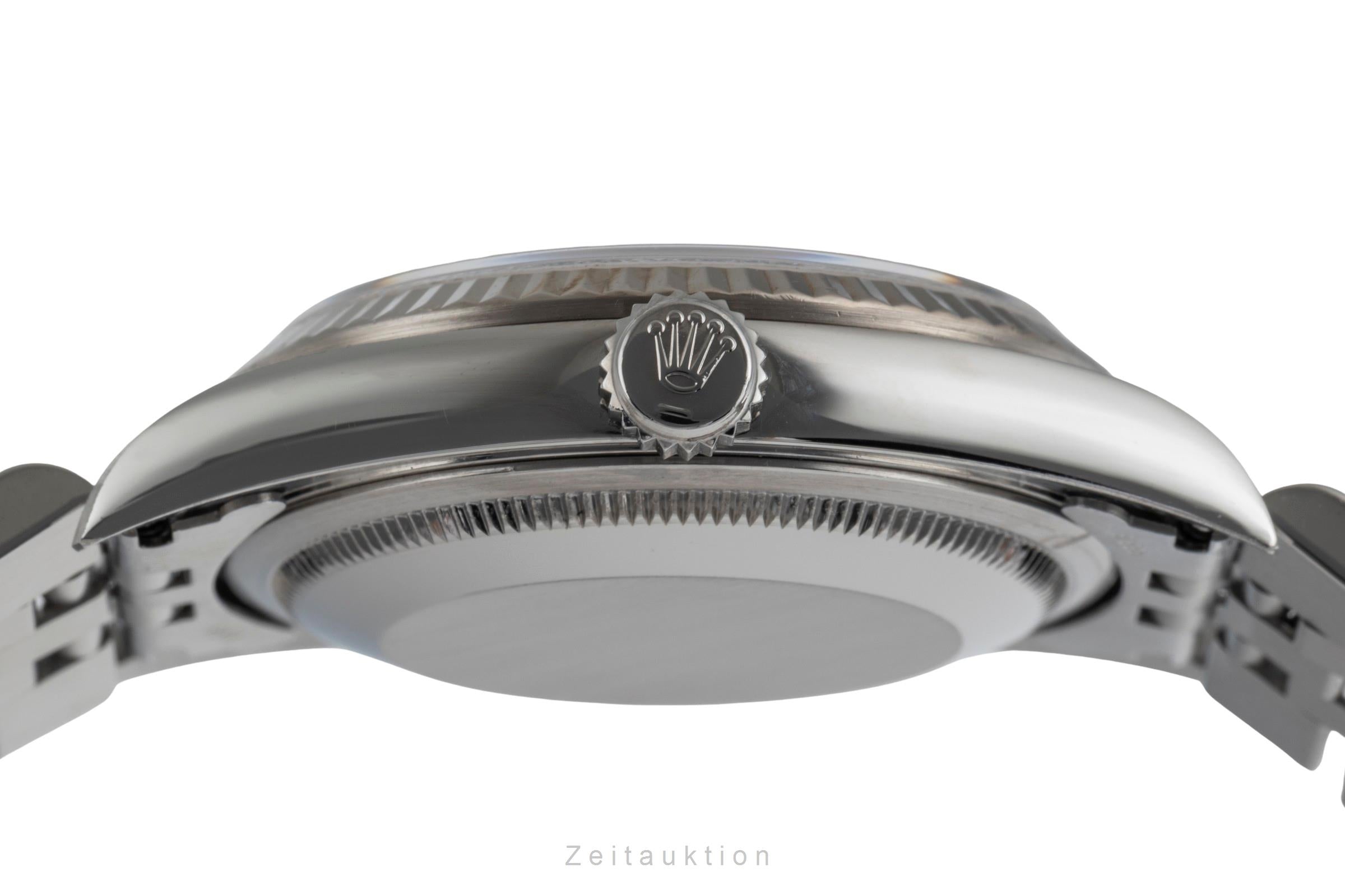 Rolex Datejust steel / white gold automatic men's watch 16234  [2500408]