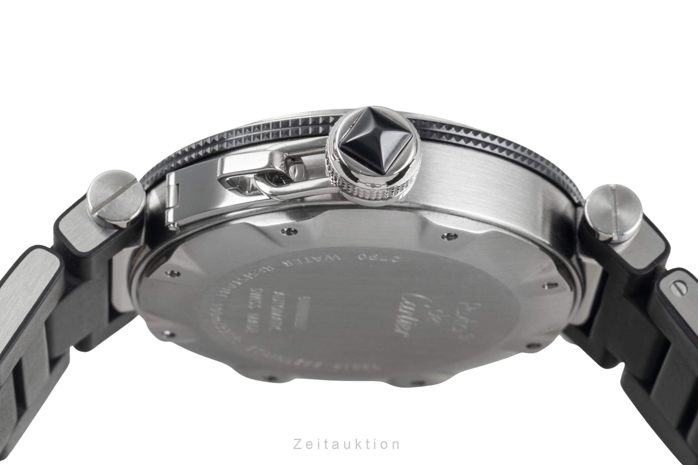 Cartier Pasha Seatimer Automatik Edelstahl Herrenuhr Ref. W31077U2 2790 [2500410]
