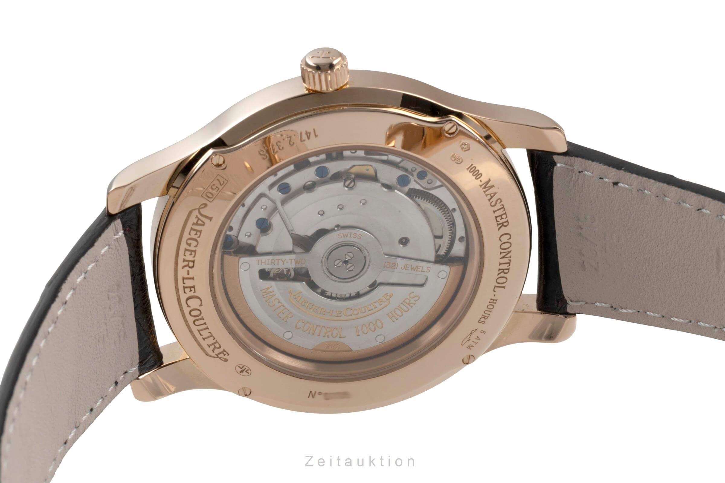 Jaeger LeCoultre Master Control oro rosso 18 ct automatismo orologio da uomo 147.2.37.S  [2500412]