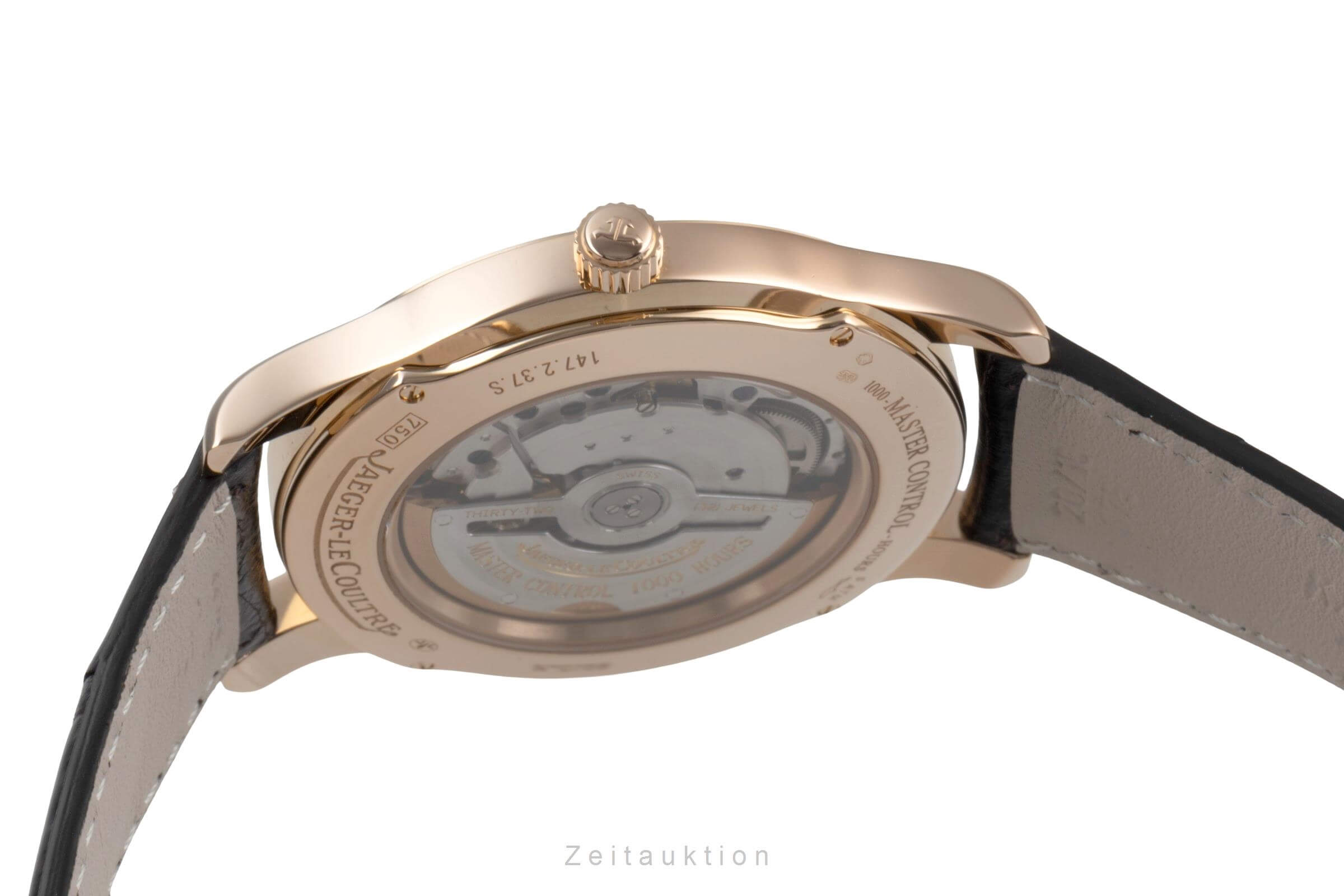 Jaeger LeCoultre Master Control oro rosso 18 ct automatismo orologio da uomo 147.2.37.S  [2500412]